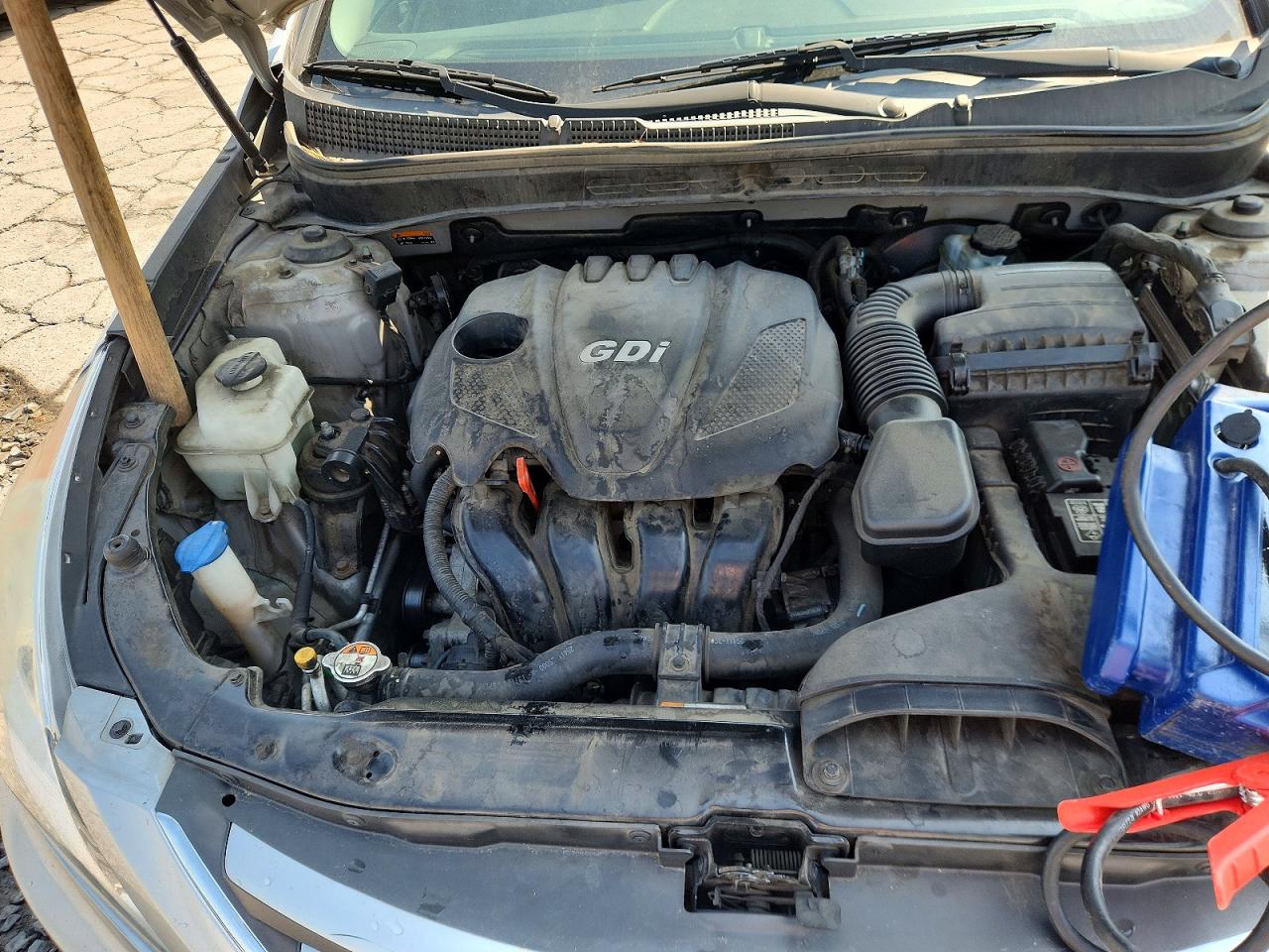 2014 Hyundai Sonata Gls Silver vin: 5NPEB4AC3EH891380