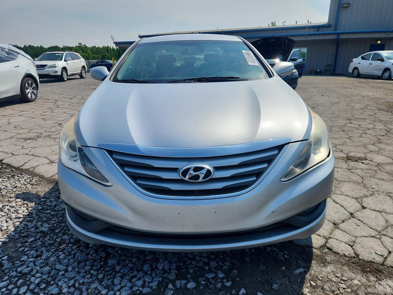 2014 Hyundai Sonata Gls Silver vin: 5NPEB4AC3EH891380