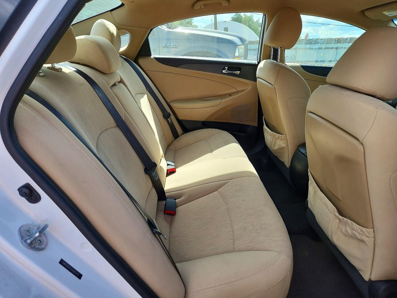 2014 Hyundai Sonata Gls Белый vin: 5NPEB4AC3EH891475