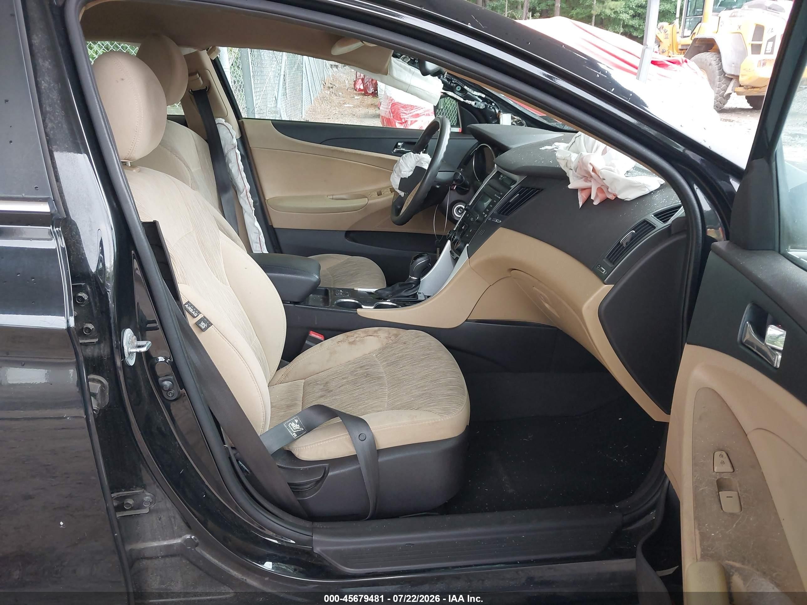2014 Hyundai Sonata Gls Черный vin: 5NPEB4AC3EH894084