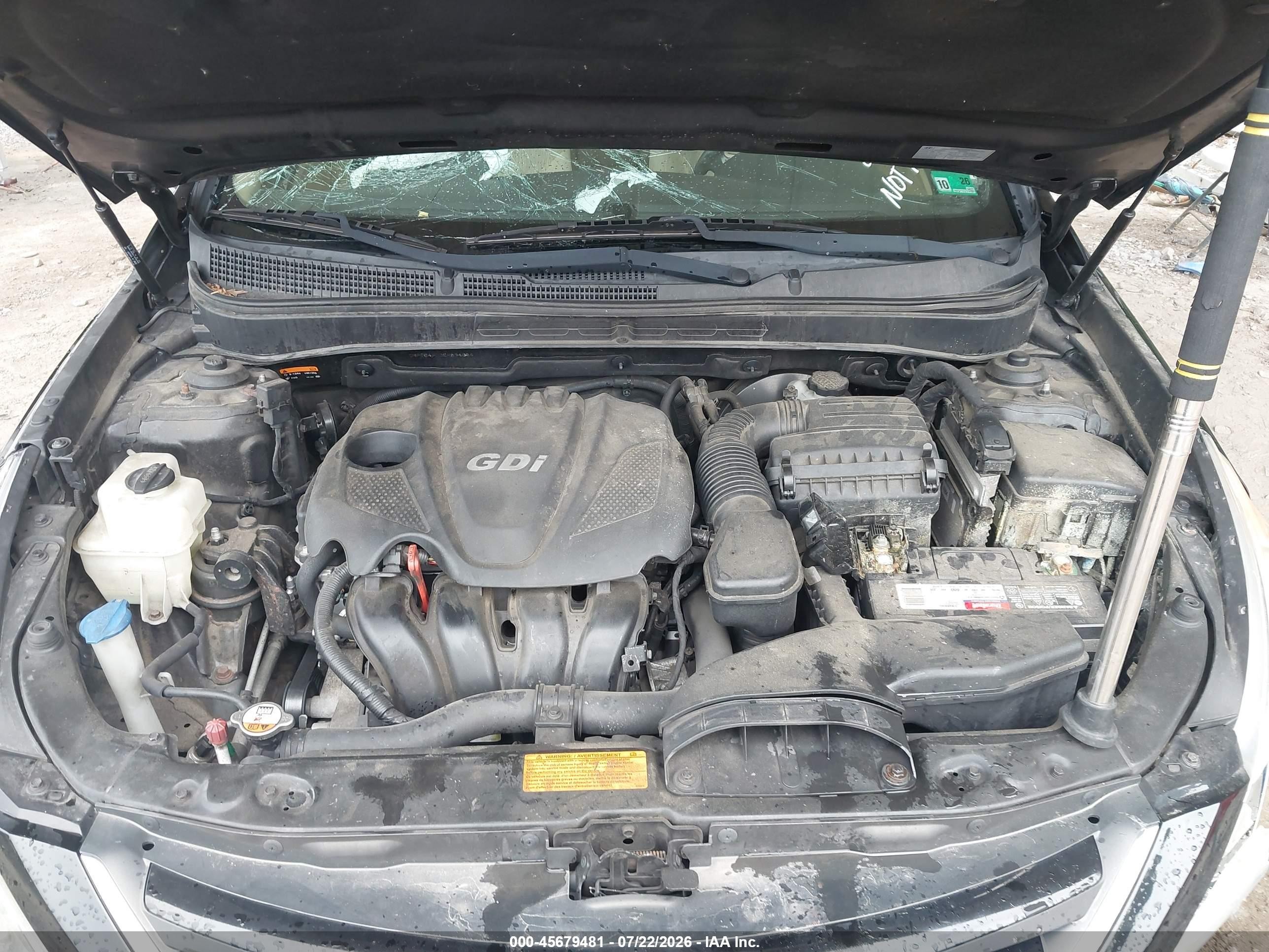 2014 Hyundai Sonata Gls Черный vin: 5NPEB4AC3EH894084