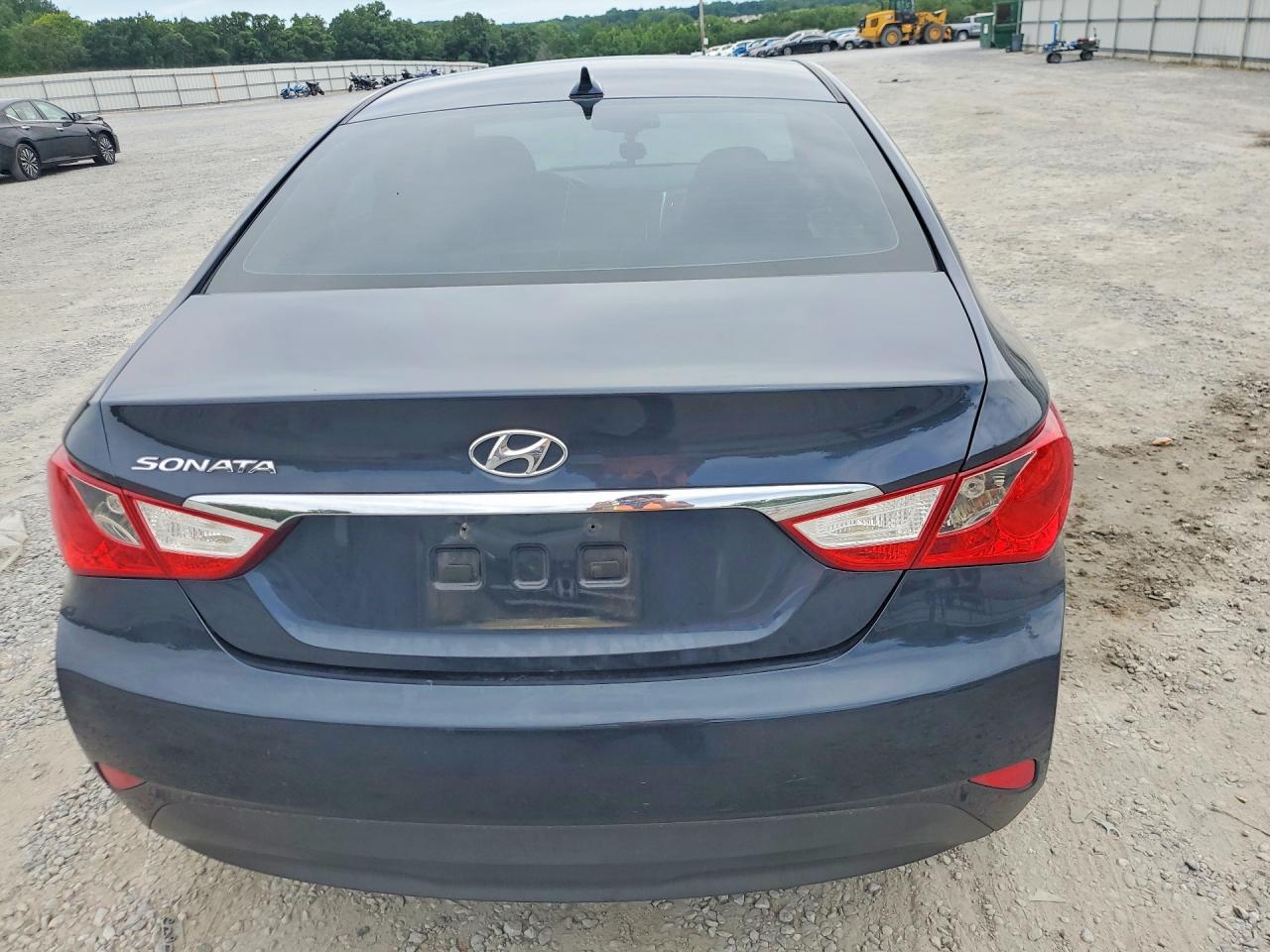 2014 Hyundai Sonata Gls Blue vin: 5NPEB4AC3EH896837