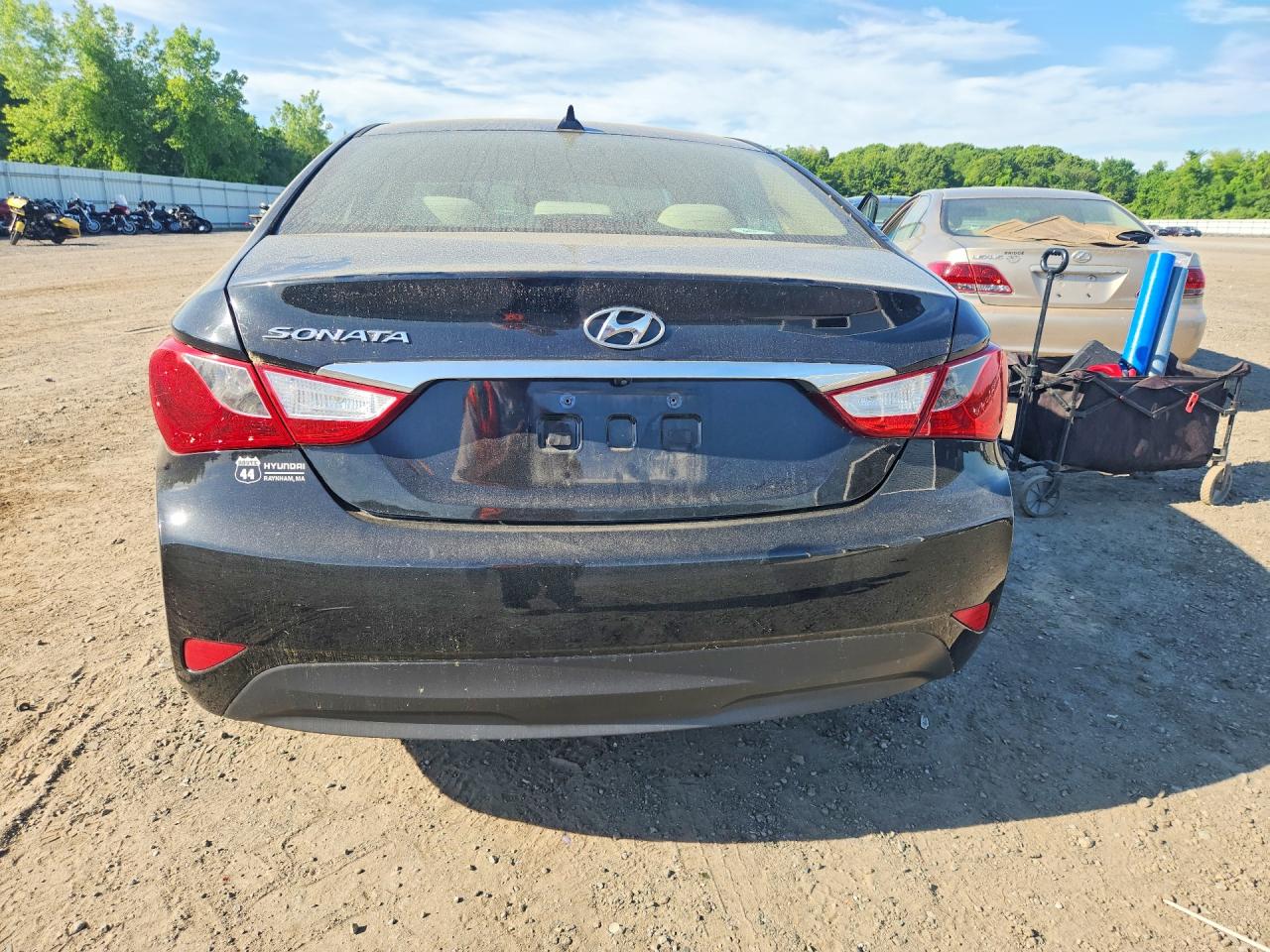 2014 Hyundai Sonata Gls Black vin: 5NPEB4AC3EH898720
