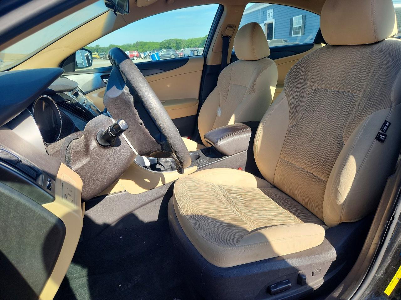 2014 Hyundai Sonata Gls Black vin: 5NPEB4AC3EH898720