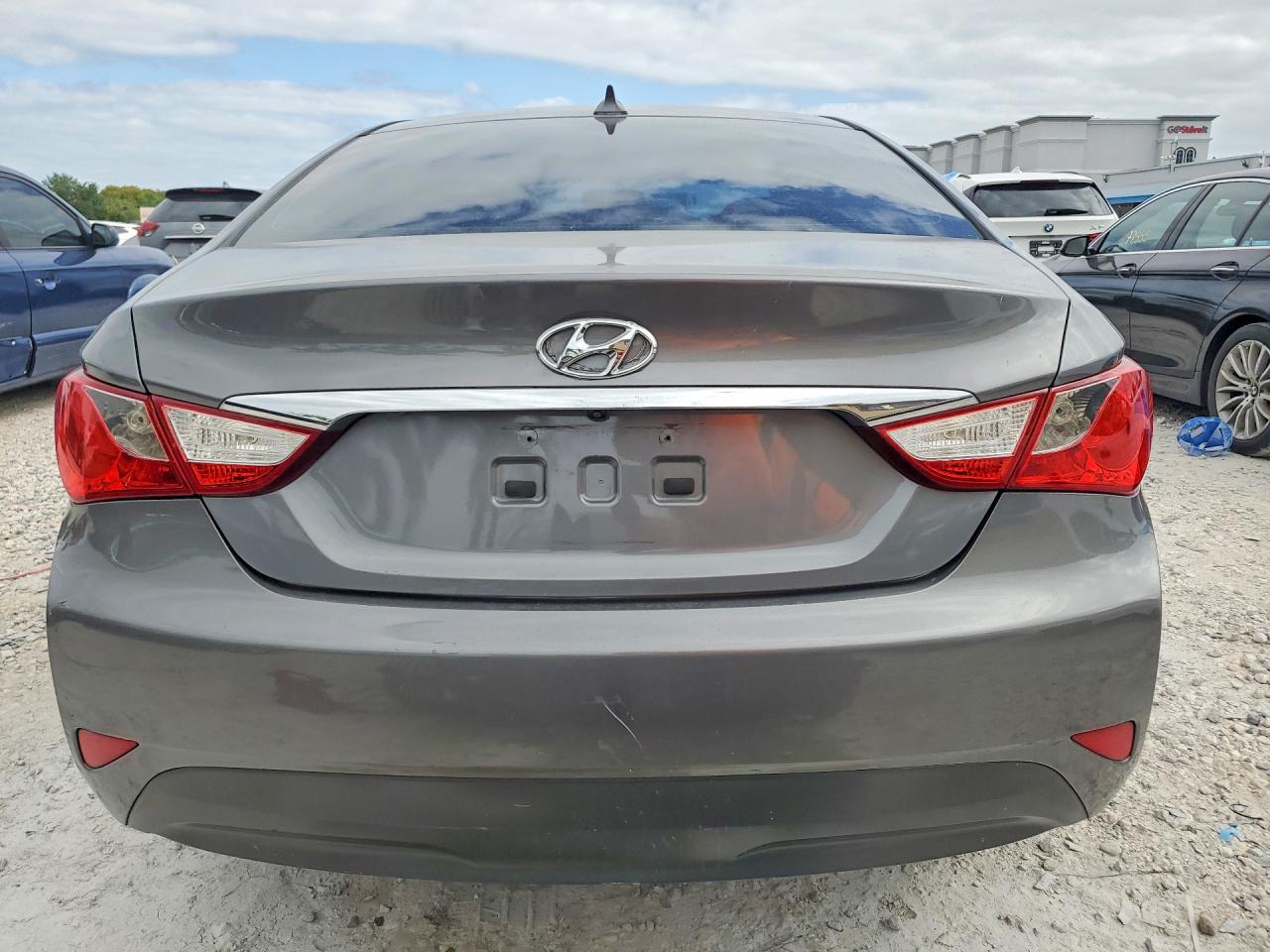 2014 Hyundai Sonata Gls Gray vin: 5NPEB4AC3EH899446