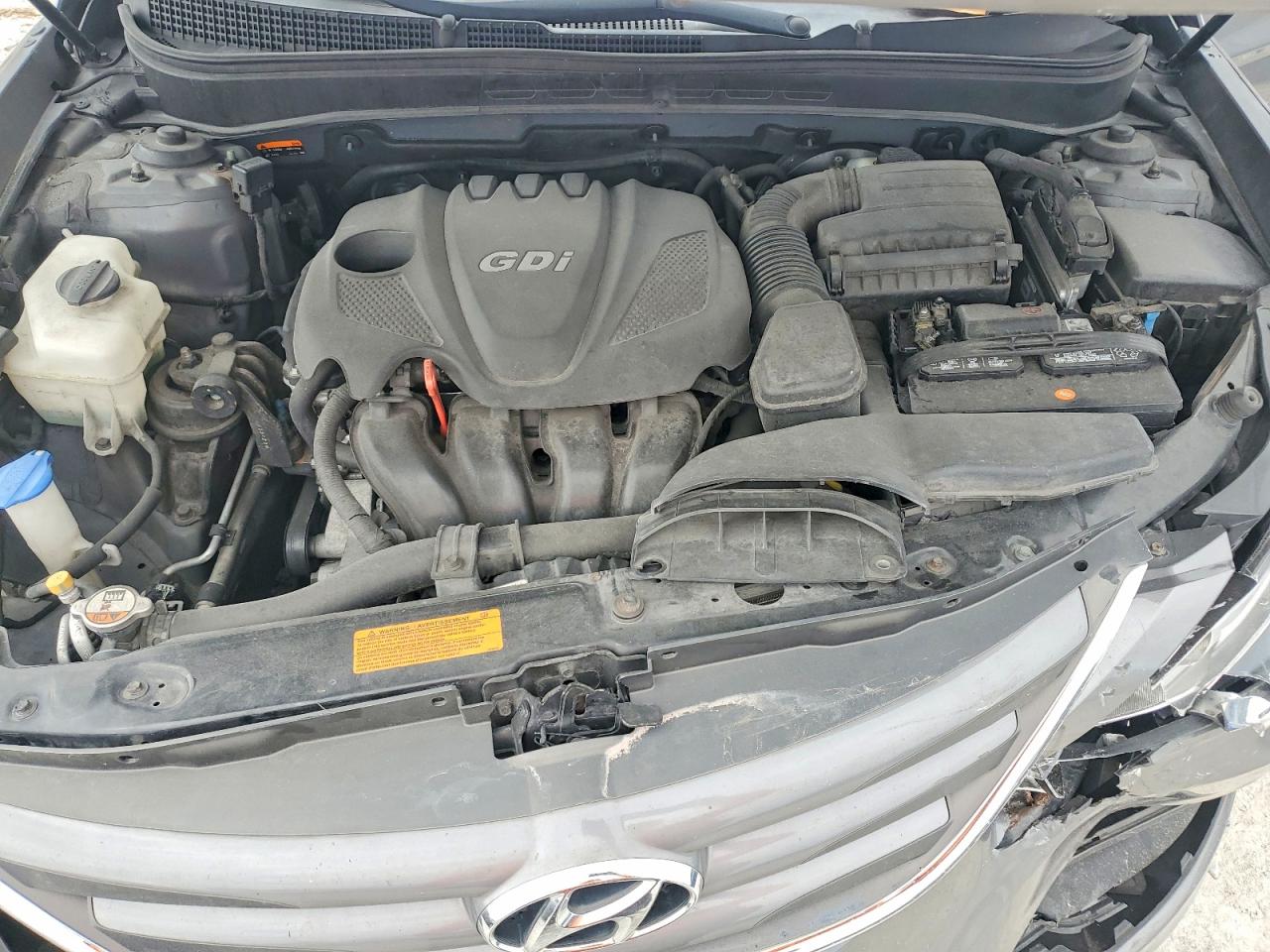 2014 Hyundai Sonata Gls Gray vin: 5NPEB4AC3EH899446