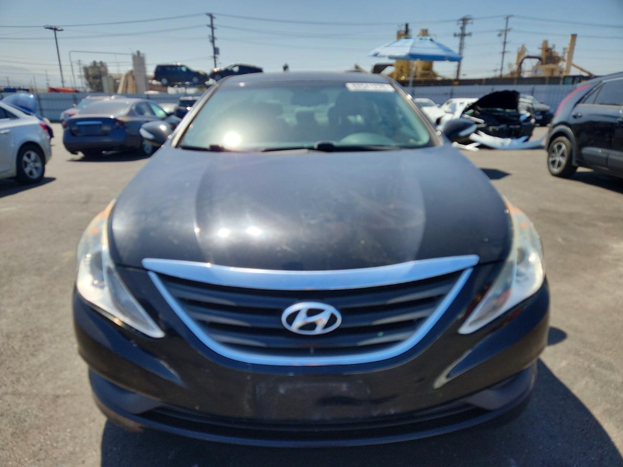 2014 Hyundai Sonata Gls Black vin: 5NPEB4AC3EH912728