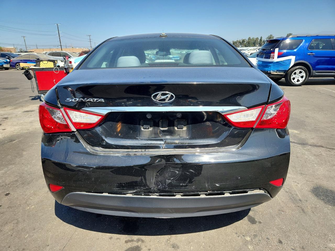 2014 Hyundai Sonata Gls Black vin: 5NPEB4AC3EH912728