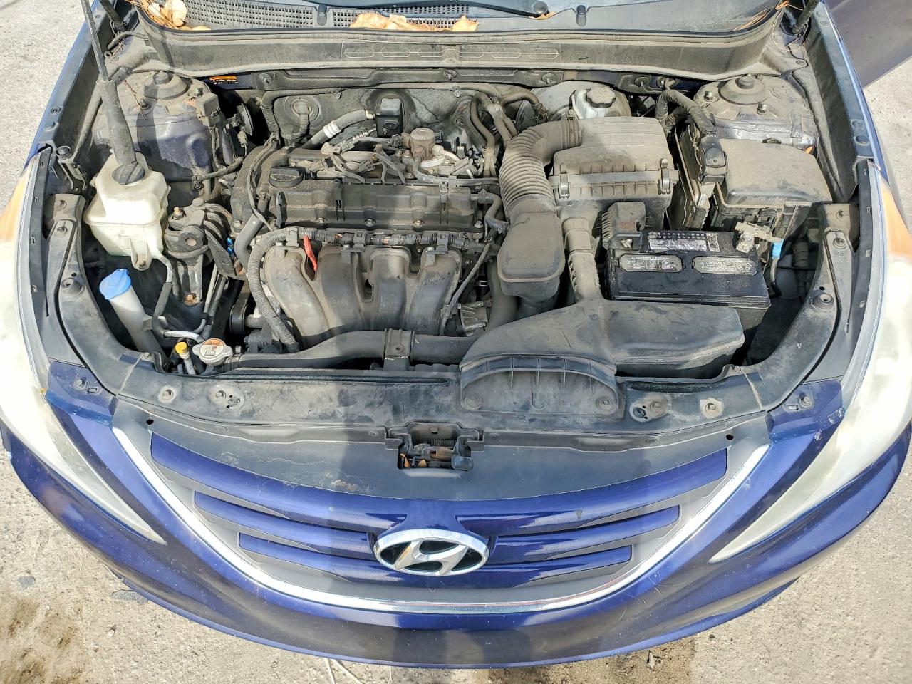 2014 Hyundai Sonata Gls Blue vin: 5NPEB4AC3EH918805