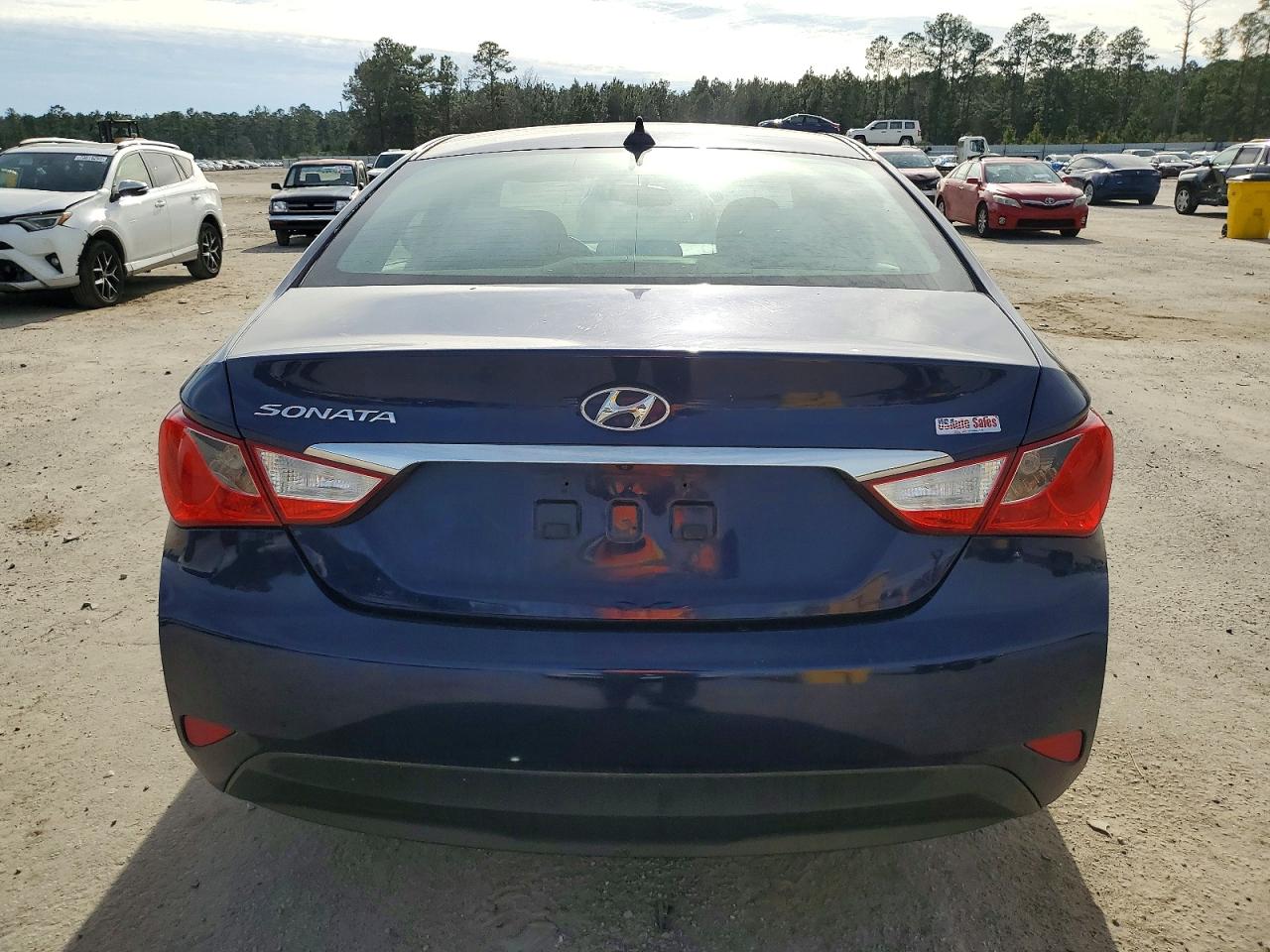 2014 Hyundai Sonata Gls Blue vin: 5NPEB4AC3EH918805