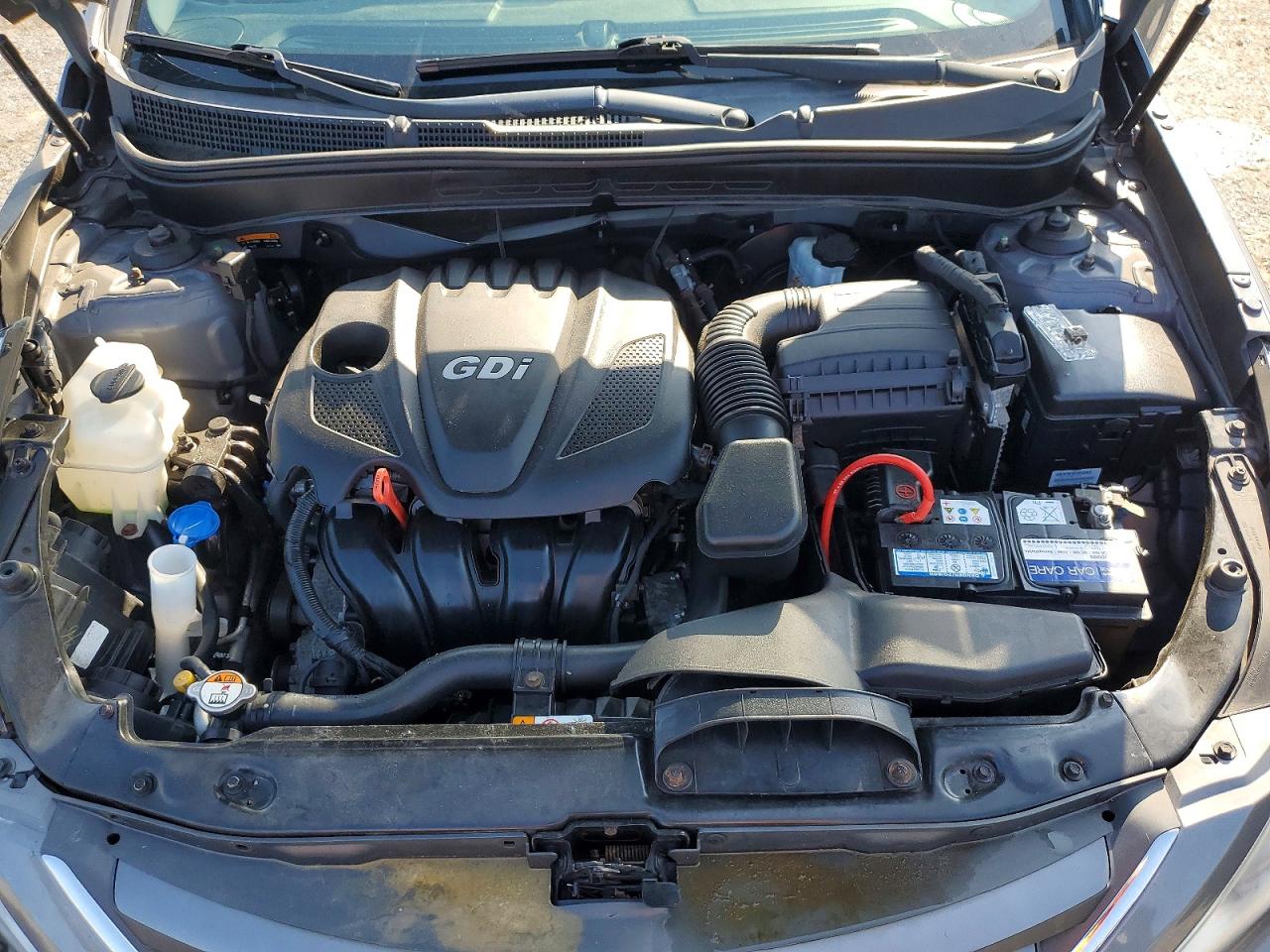 2014 Hyundai Sonata Gls Gray vin: 5NPEB4AC3EH921204
