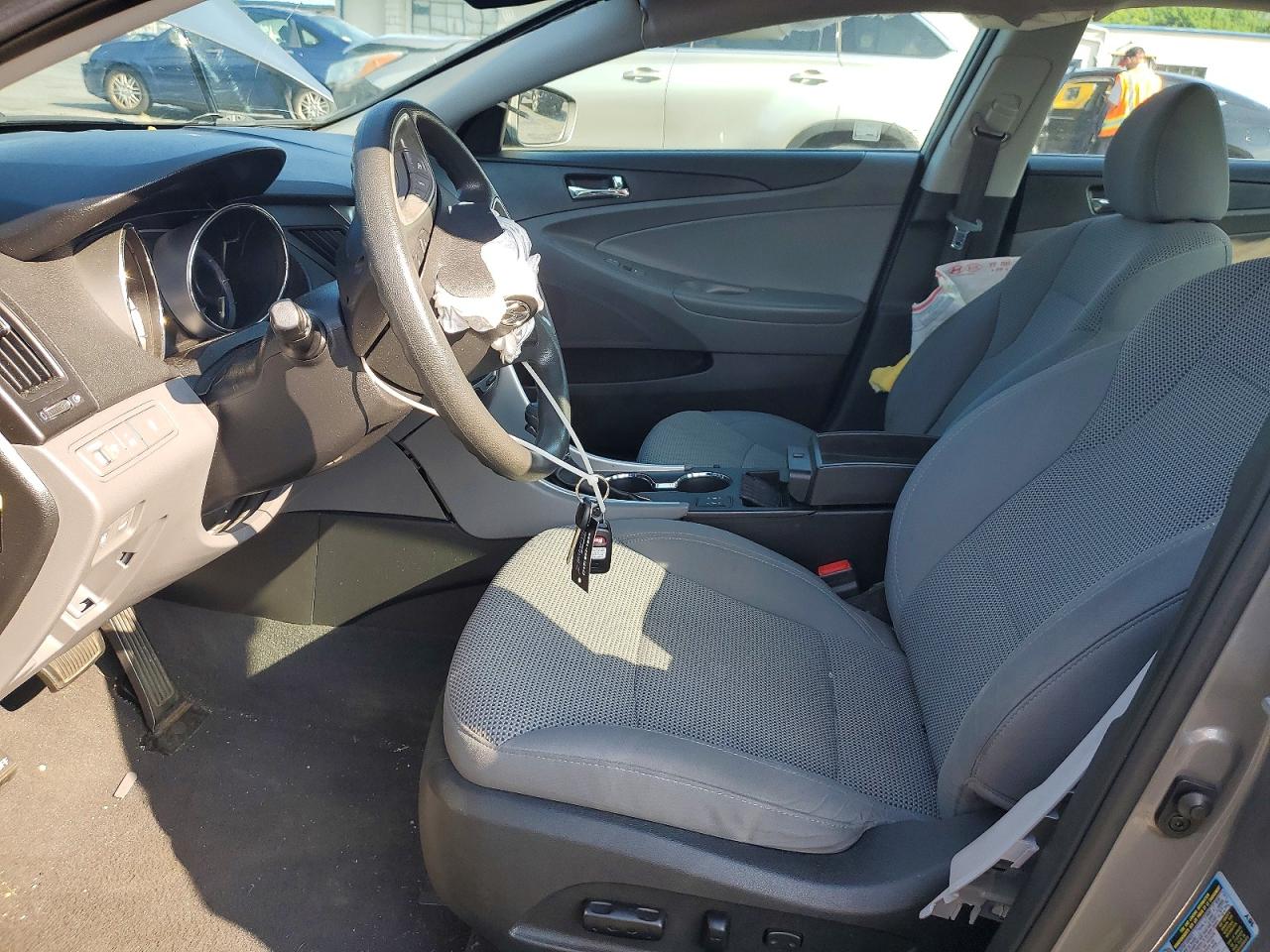 2014 Hyundai Sonata Gls Gray vin: 5NPEB4AC3EH921204