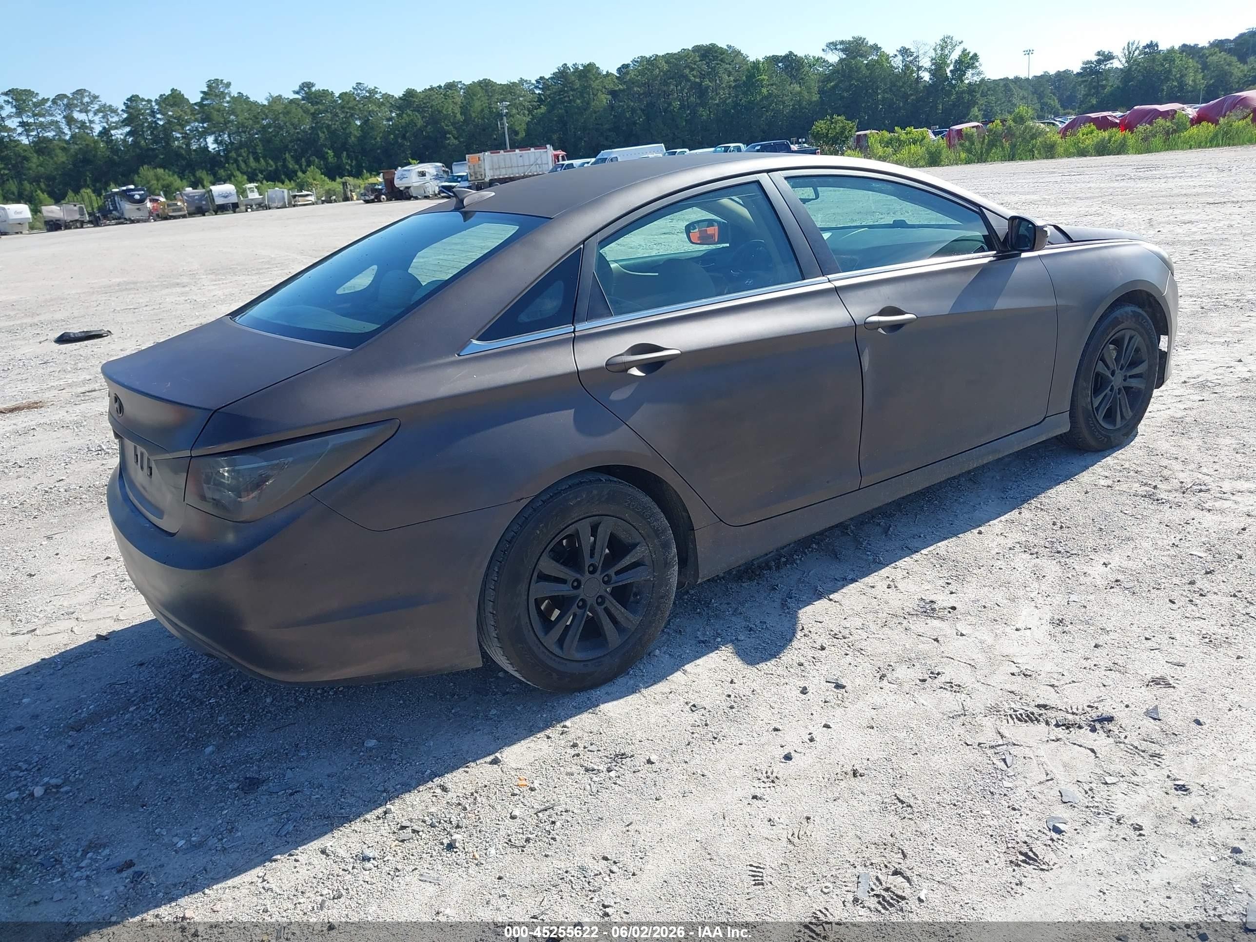 2014 Hyundai Sonata Gls Коричневый vin: 5NPEB4AC3EH946605
