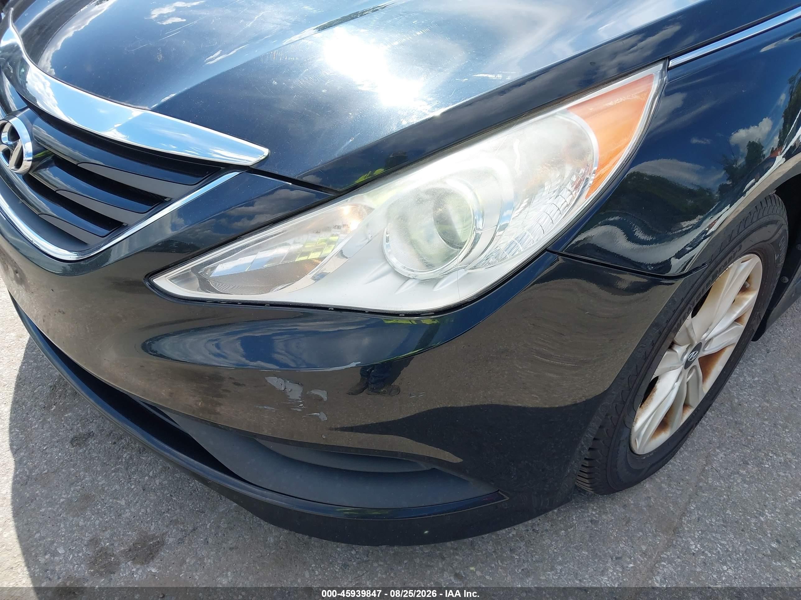 2014 Hyundai Sonata Gls Black vin: 5NPEB4AC3EH946913