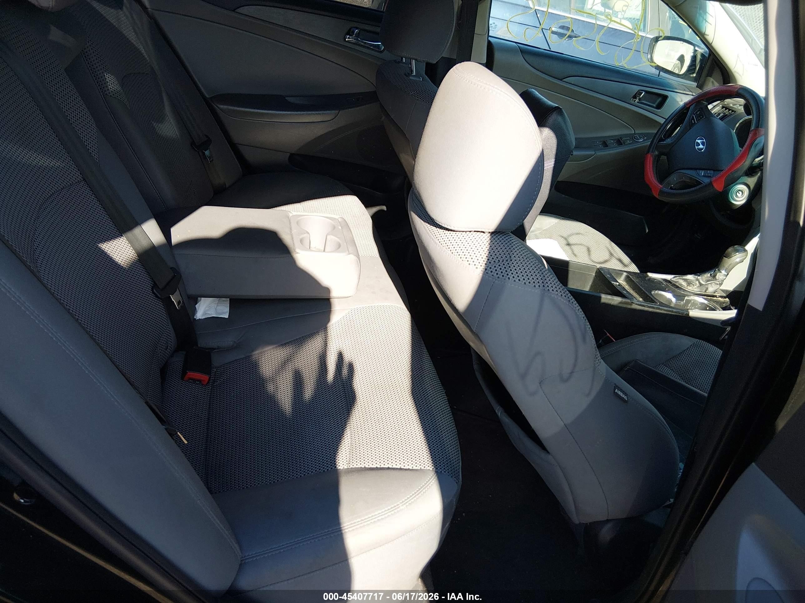 2011 Hyundai Sonata Gls Black vin: 5NPEB4AC4BH012979