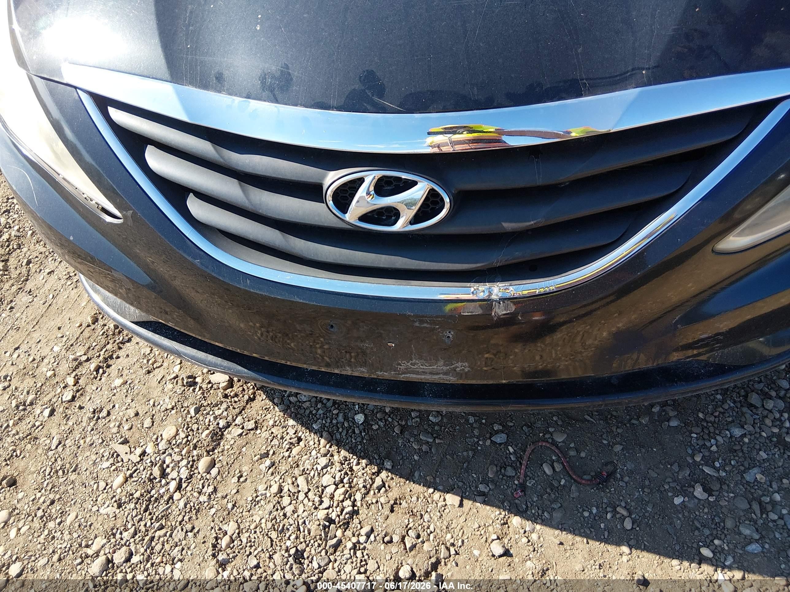 2011 Hyundai Sonata Gls Black vin: 5NPEB4AC4BH012979
