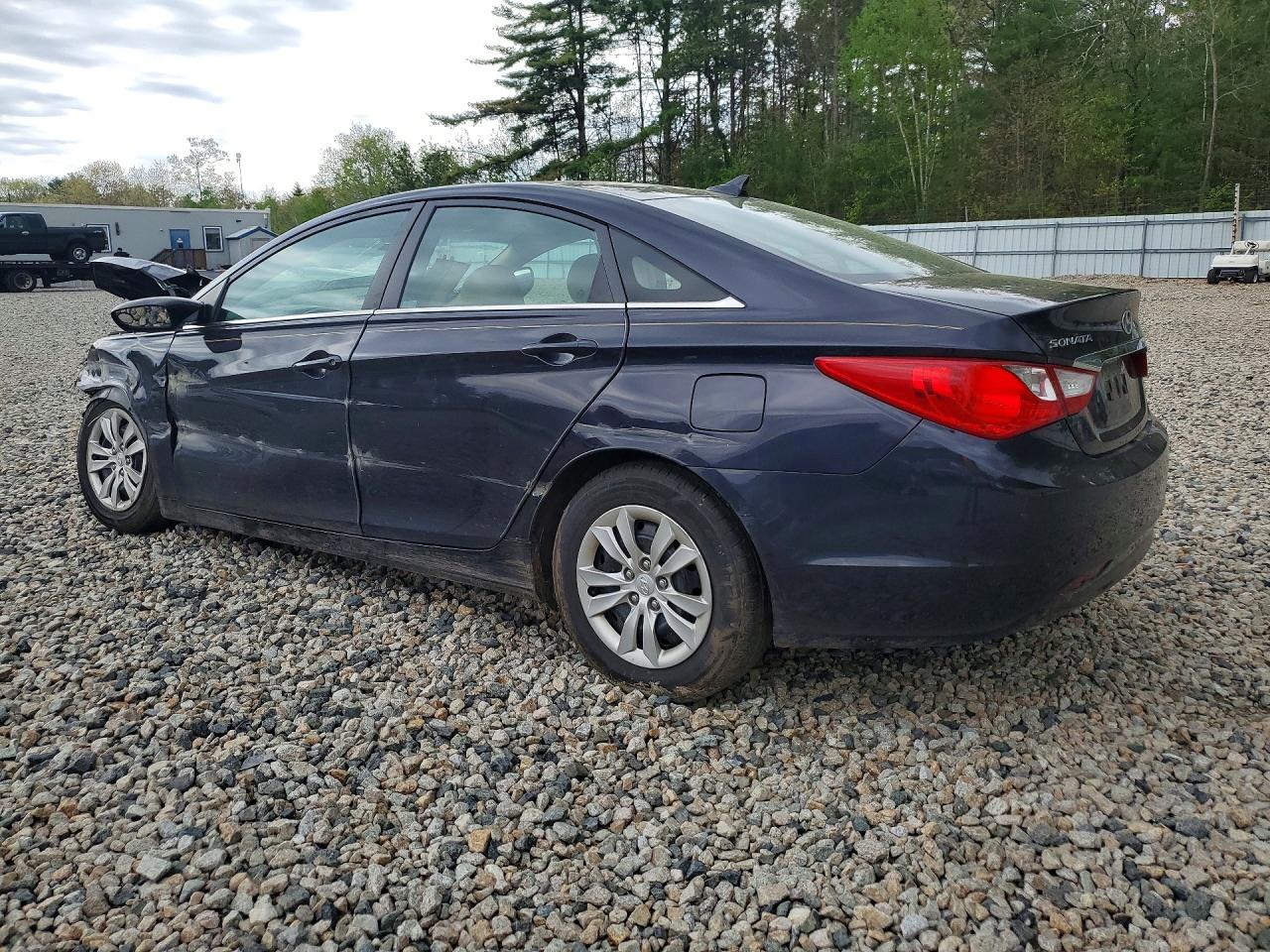 2011 Hyundai Sonata Gls Blue vin: 5NPEB4AC4BH017650