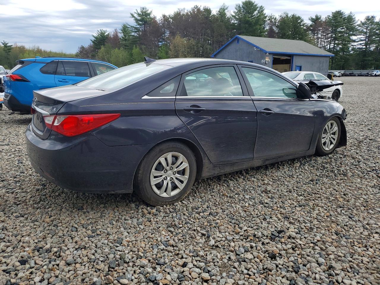 2011 Hyundai Sonata Gls Blue vin: 5NPEB4AC4BH017650