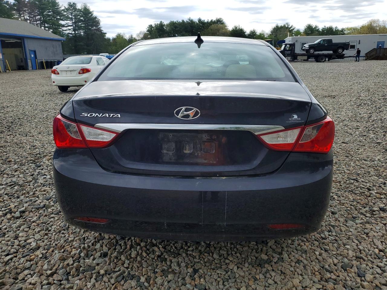 2011 Hyundai Sonata Gls Blue vin: 5NPEB4AC4BH017650