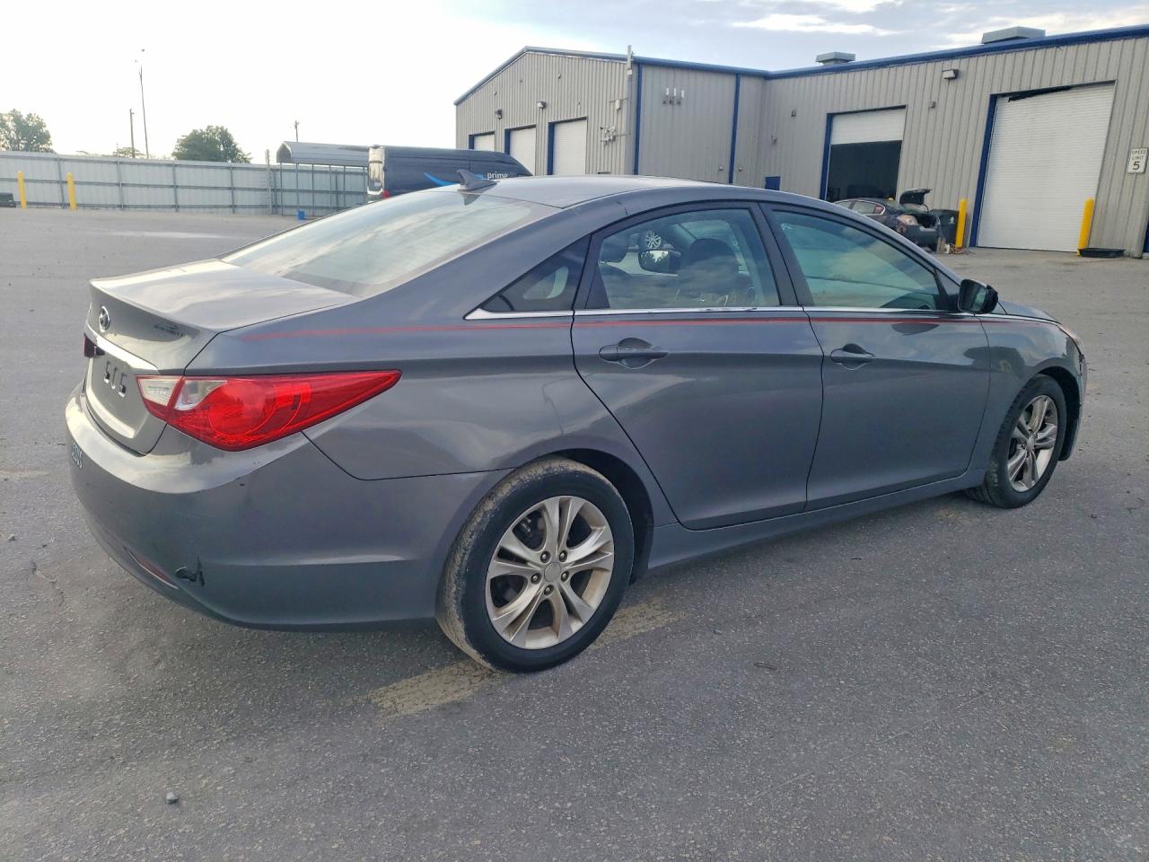 2011 Hyundai Sonata Gls Gray vin: 5NPEB4AC4BH044752