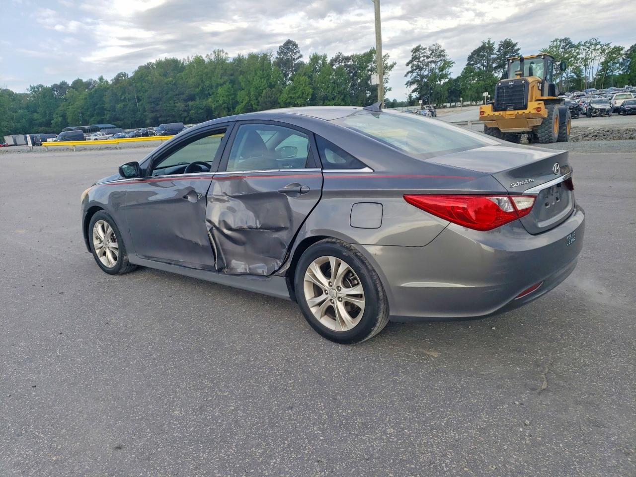 2011 Hyundai Sonata Gls Gray vin: 5NPEB4AC4BH044752
