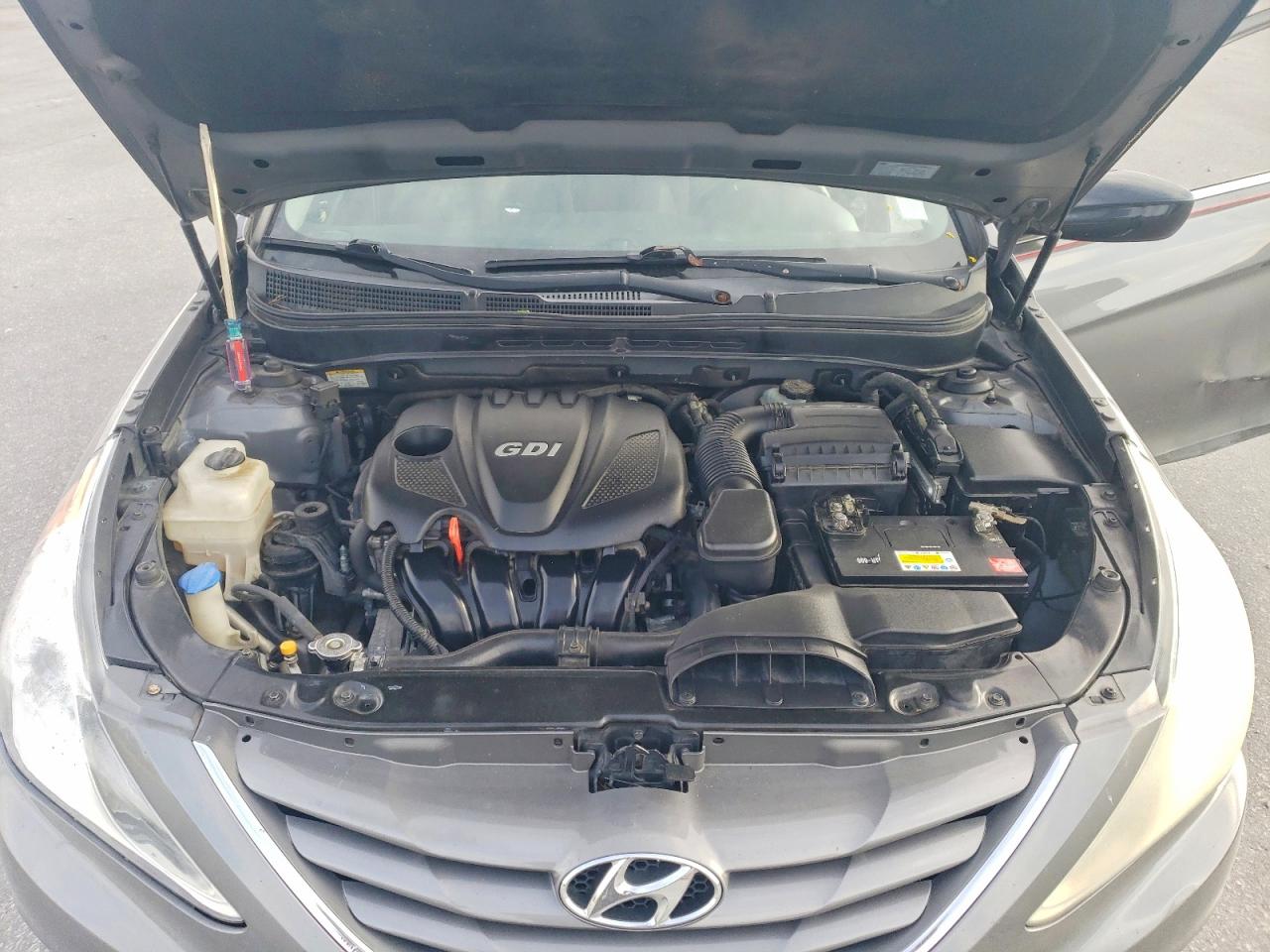 2011 Hyundai Sonata Gls Gray vin: 5NPEB4AC4BH044752