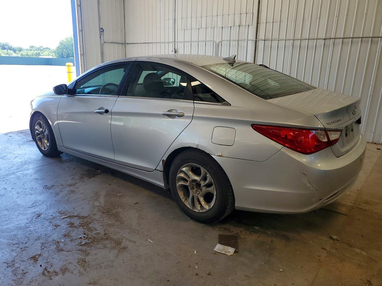 2011 Hyundai Sonata Gls Silver vin: 5NPEB4AC4BH055878