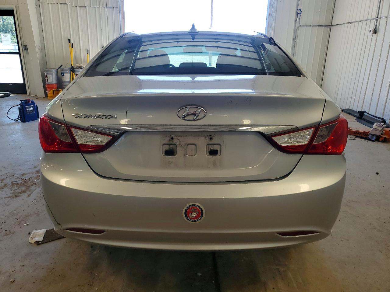 2011 Hyundai Sonata Gls Silver vin: 5NPEB4AC4BH055878