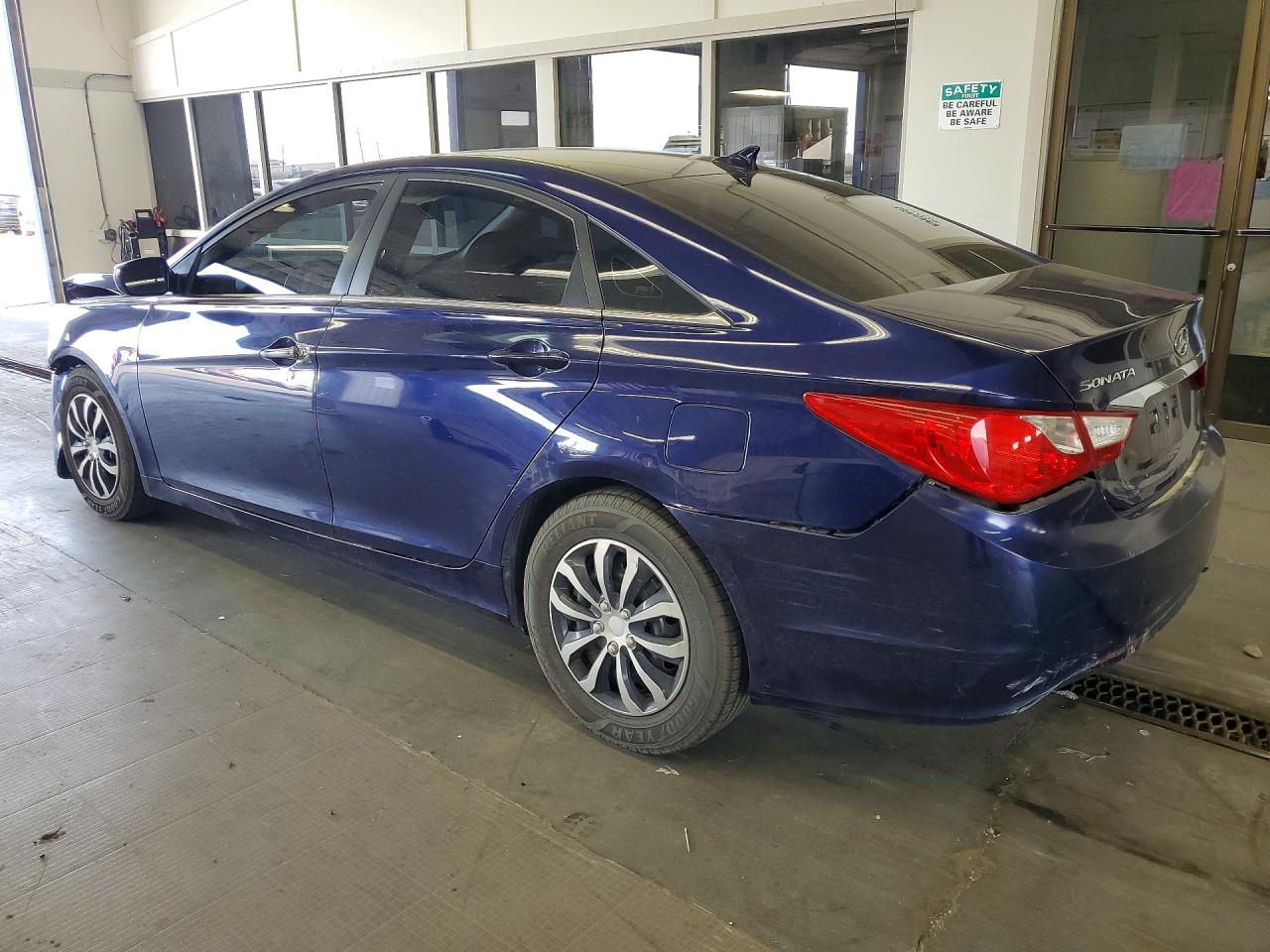 2011 Hyundai Sonata Gls Blue vin: 5NPEB4AC4BH057789