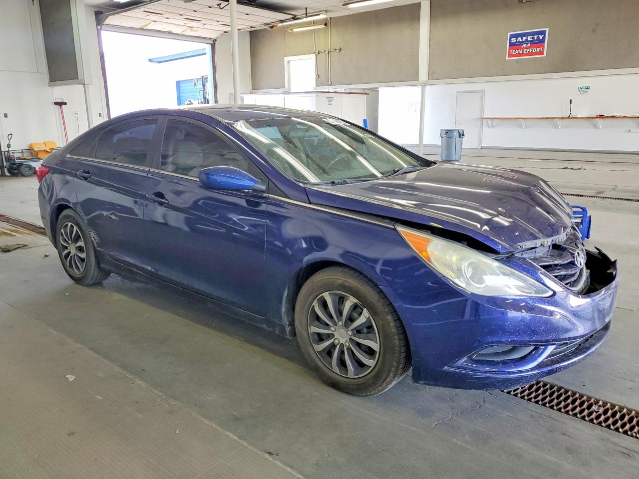 2011 Hyundai Sonata Gls Blue vin: 5NPEB4AC4BH057789
