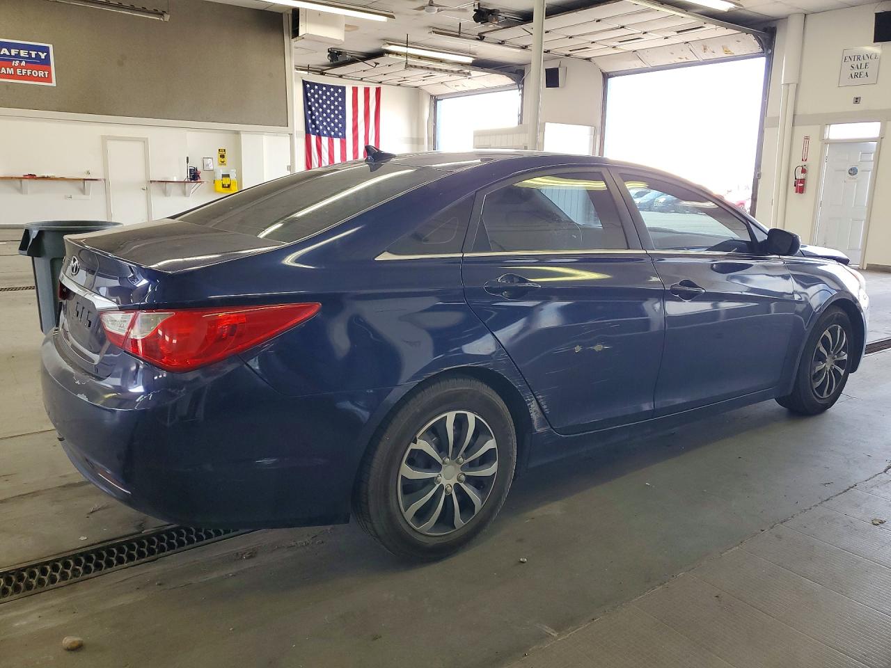 2011 Hyundai Sonata Gls Blue vin: 5NPEB4AC4BH057789