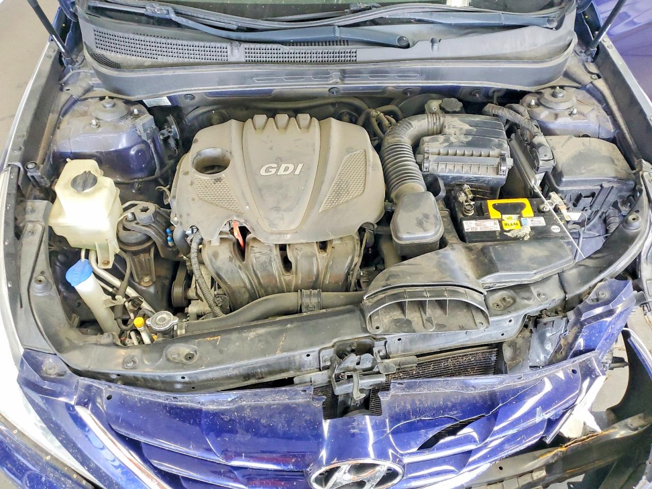 2011 Hyundai Sonata Gls Blue vin: 5NPEB4AC4BH057789
