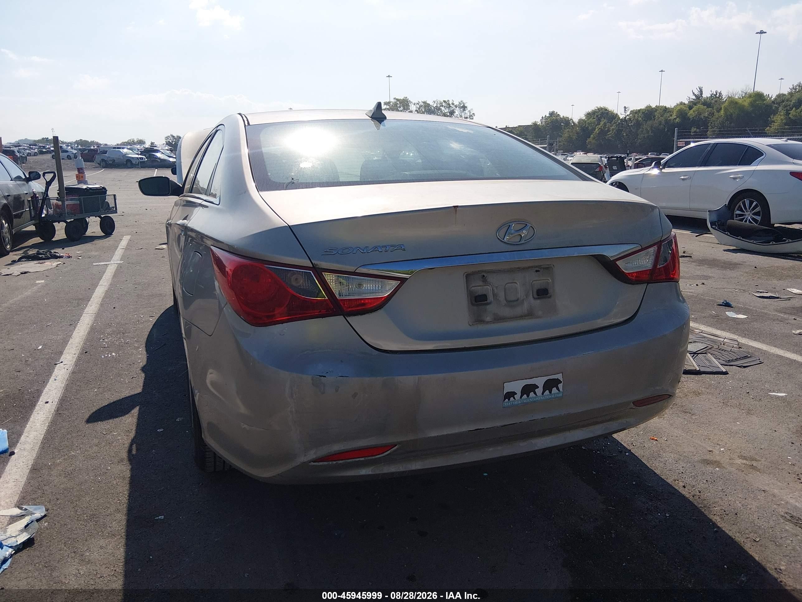 2011 Hyundai Sonata Gls Gold vin: 5NPEB4AC4BH063544