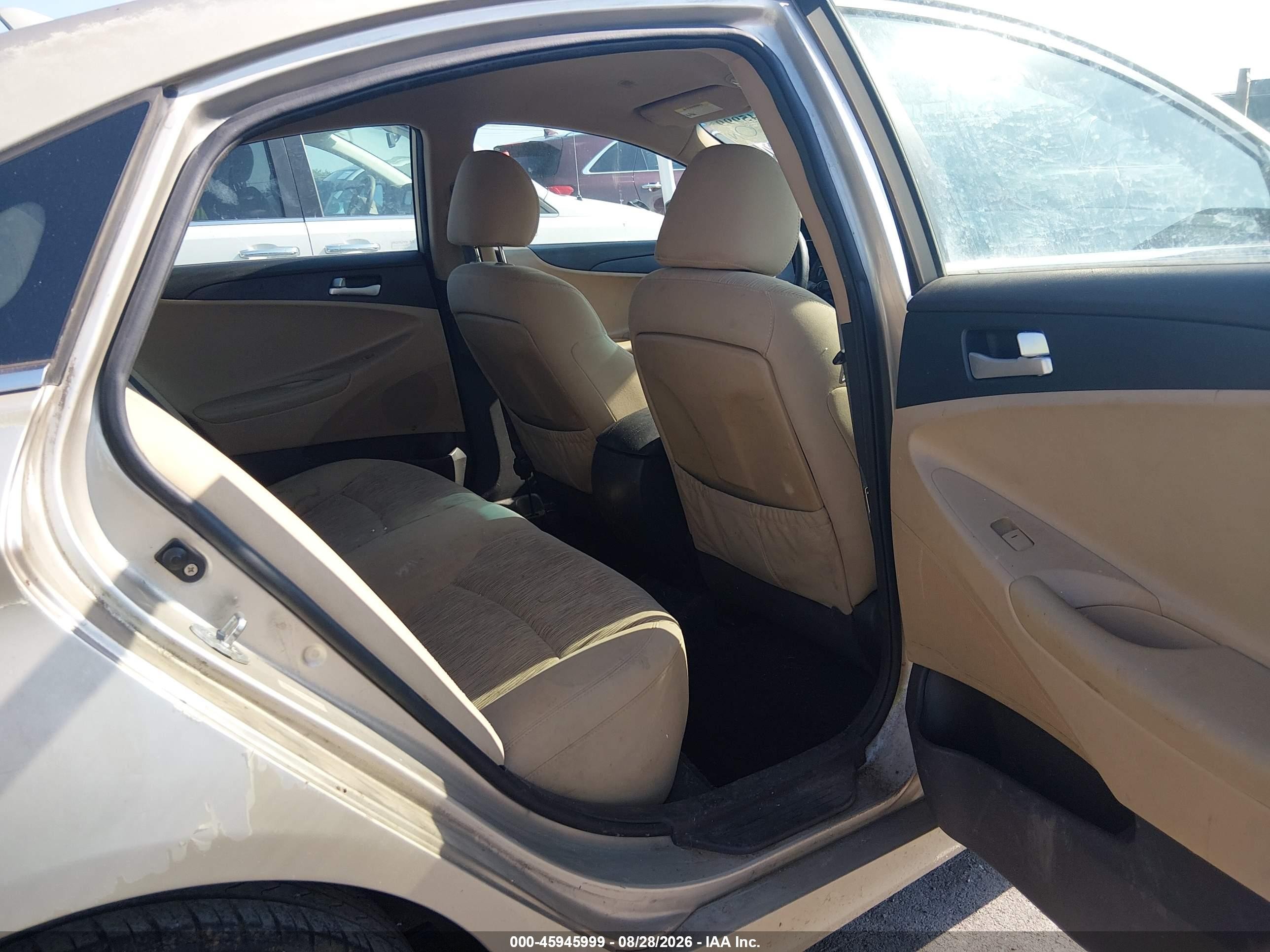 2011 Hyundai Sonata Gls Gold vin: 5NPEB4AC4BH063544