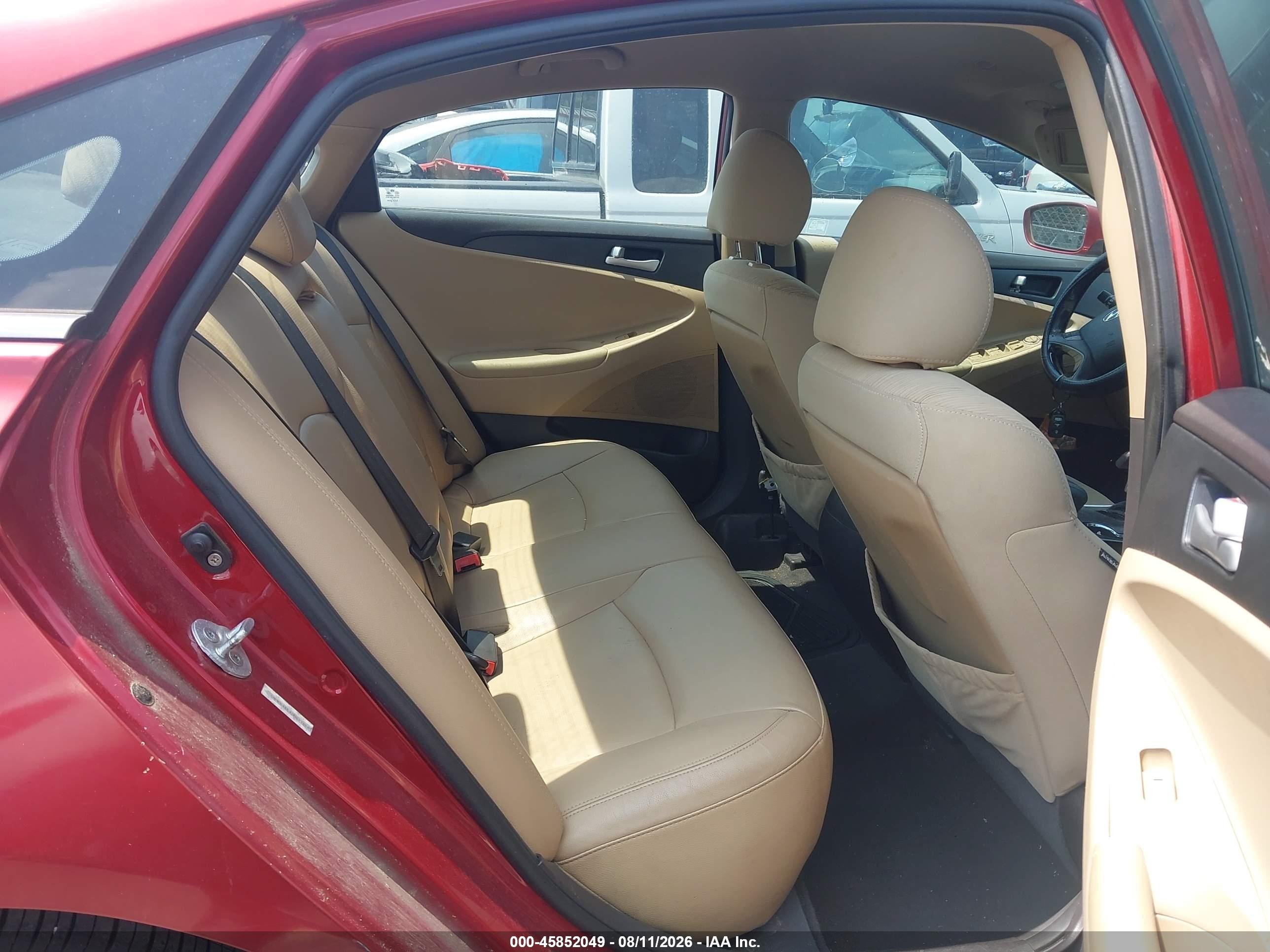 2011 Hyundai Sonata Gls Красный vin: 5NPEB4AC4BH071000