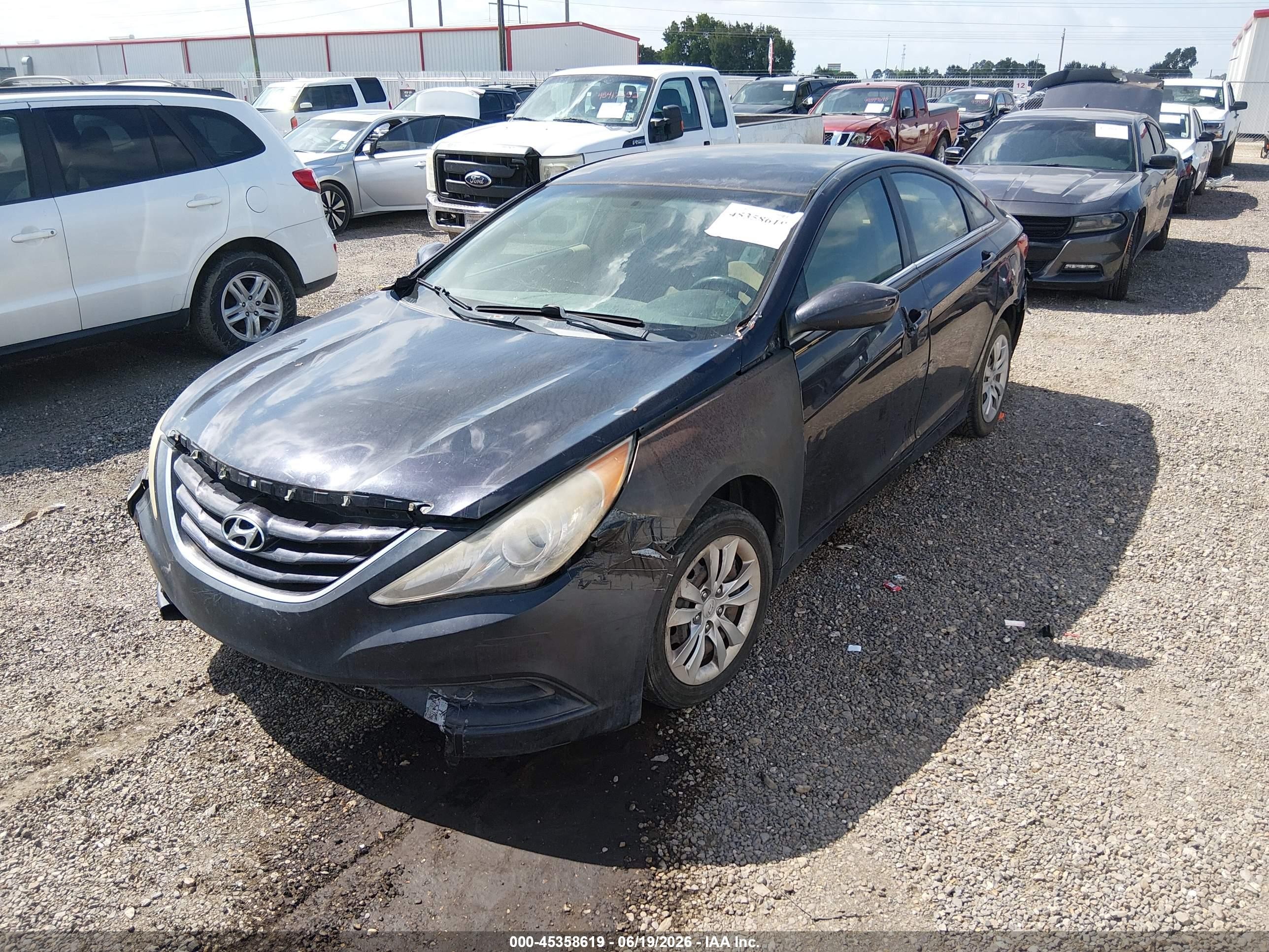 2011 Hyundai Sonata Gls Blue vin: 5NPEB4AC4BH088296