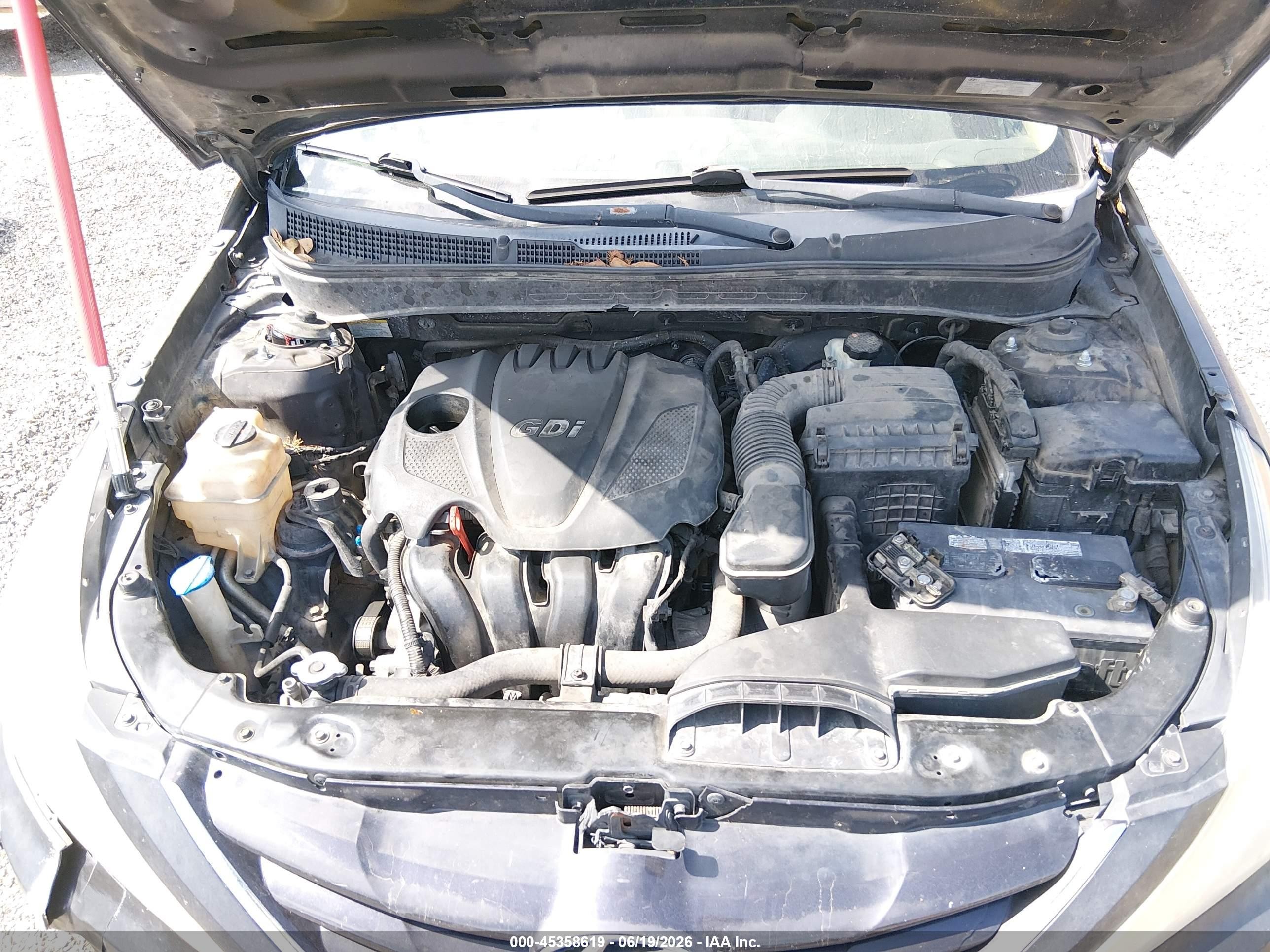 2011 Hyundai Sonata Gls Blue vin: 5NPEB4AC4BH088296