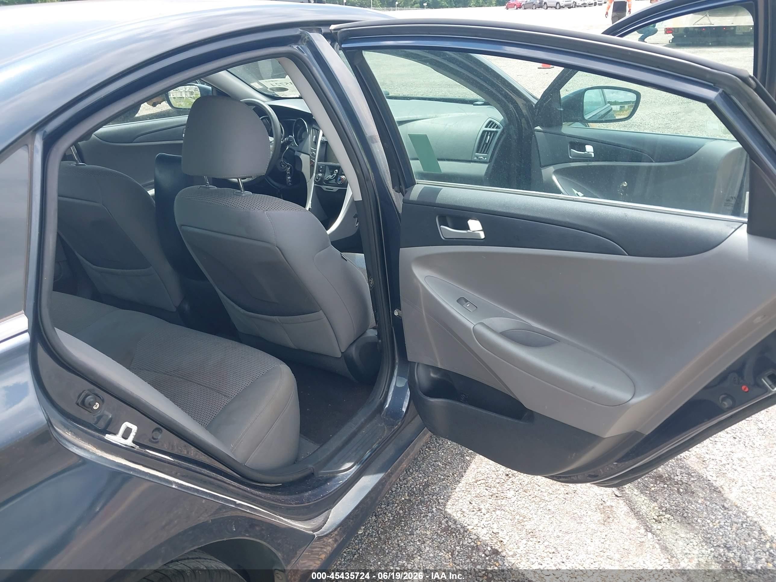 2011 Hyundai Sonata Gls Blue vin: 5NPEB4AC4BH097547