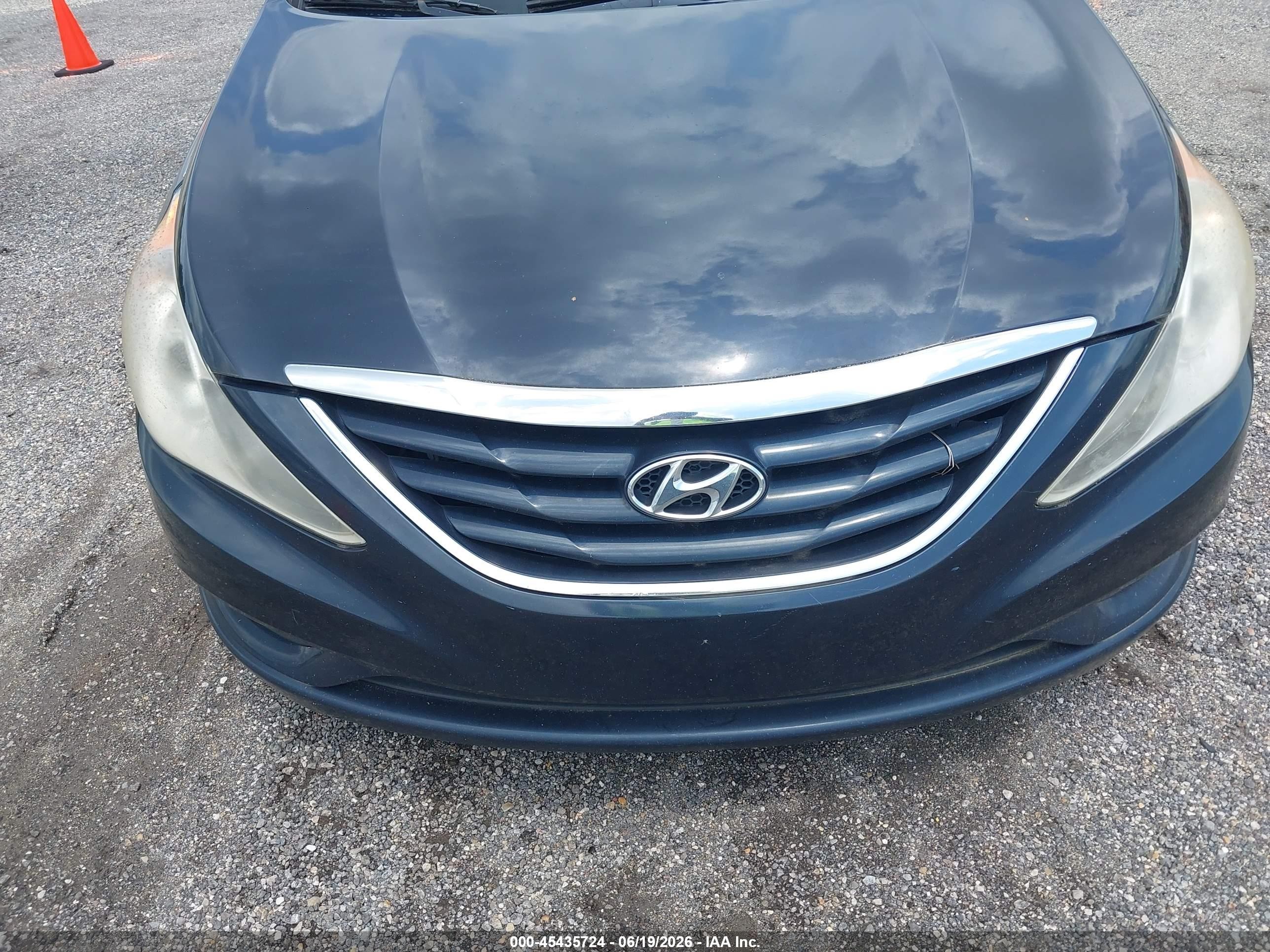 2011 Hyundai Sonata Gls Blue vin: 5NPEB4AC4BH097547