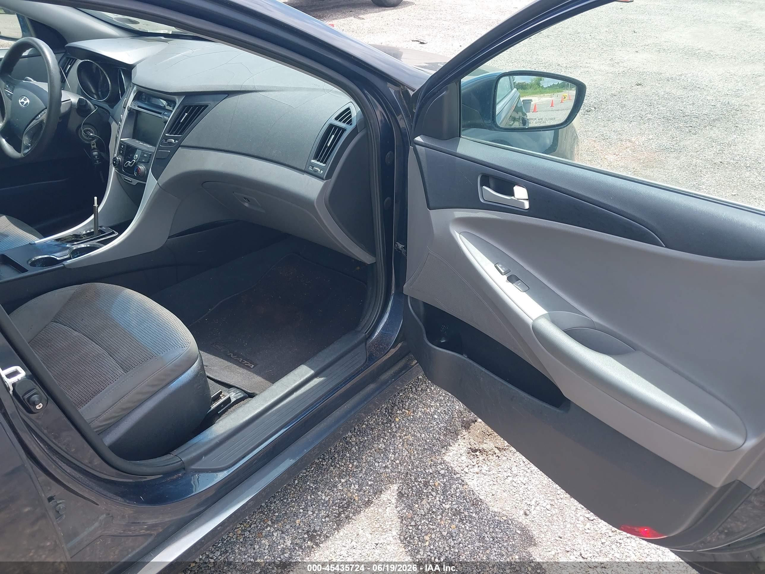 2011 Hyundai Sonata Gls Blue vin: 5NPEB4AC4BH097547
