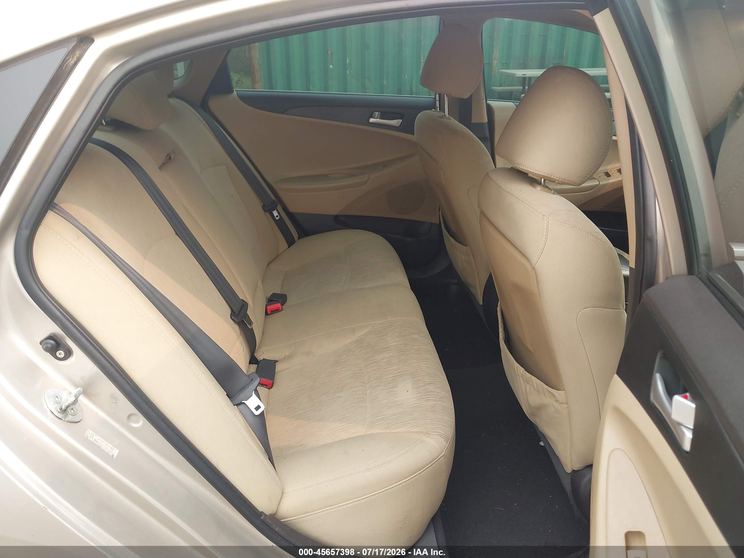 2011 Hyundai Sonata Gls Silver vin: 5NPEB4AC4BH099329
