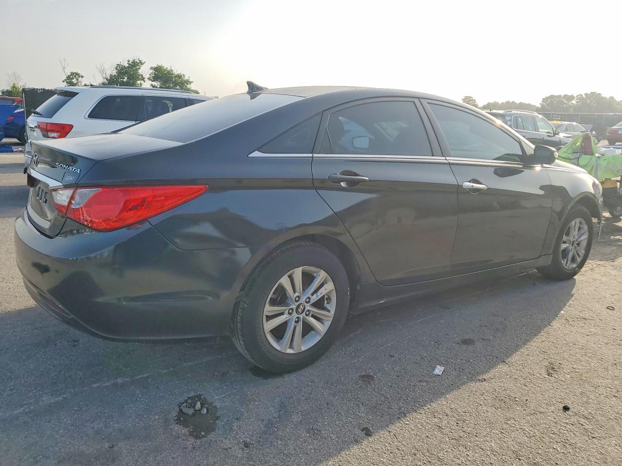 2011 Hyundai Sonata Gls Black vin: 5NPEB4AC4BH103895
