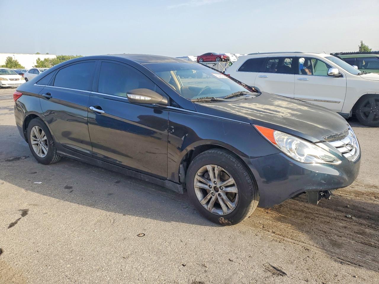 2011 Hyundai Sonata Gls Black vin: 5NPEB4AC4BH103895