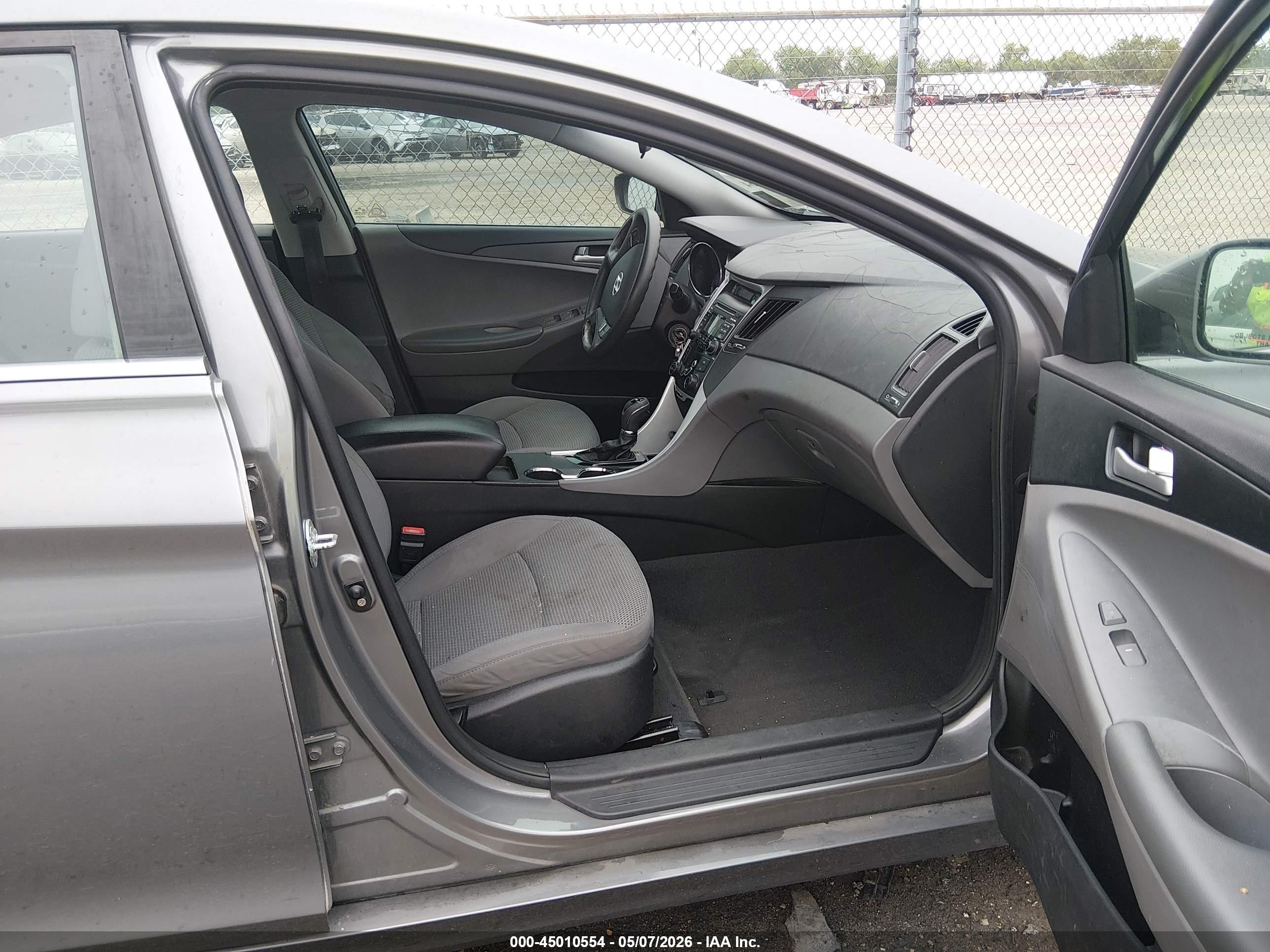 2011 Hyundai Sonata Gls Gray vin: 5NPEB4AC4BH108966