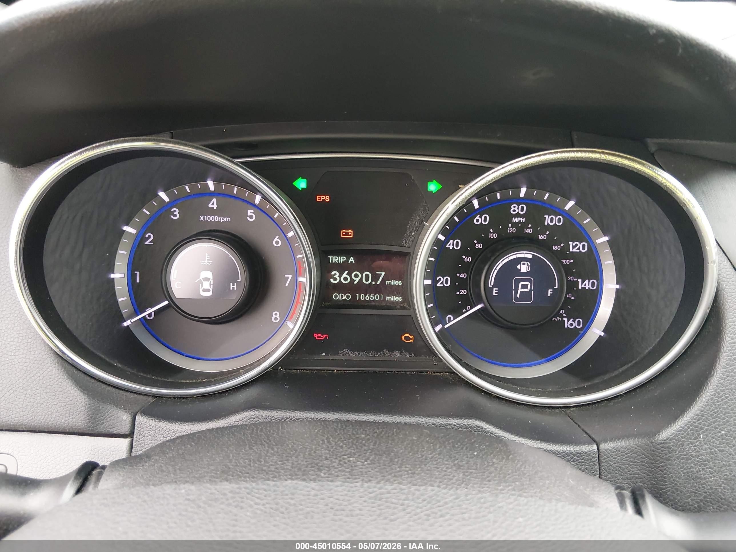 2011 Hyundai Sonata Gls Gray vin: 5NPEB4AC4BH108966