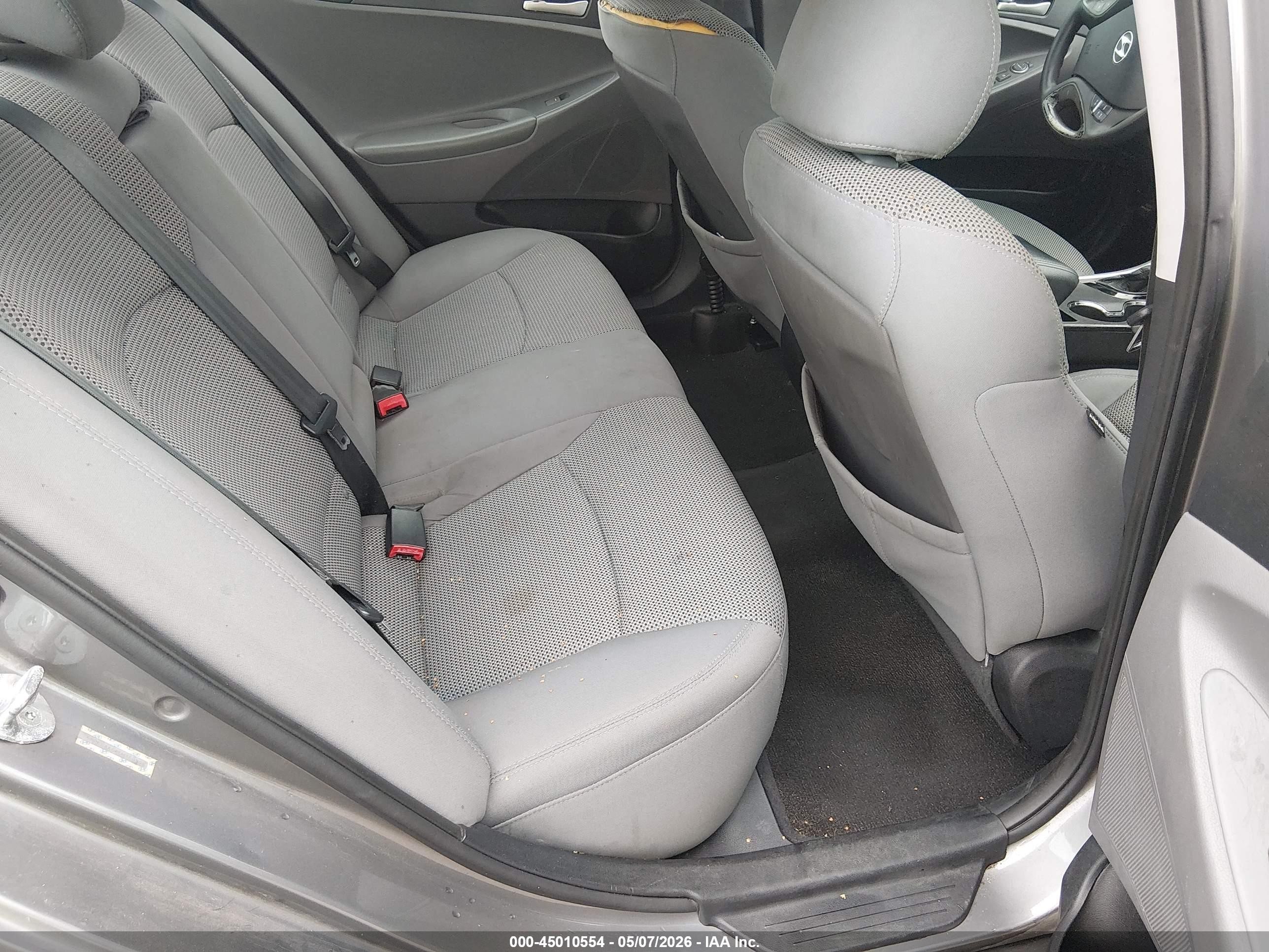 2011 Hyundai Sonata Gls Gray vin: 5NPEB4AC4BH108966