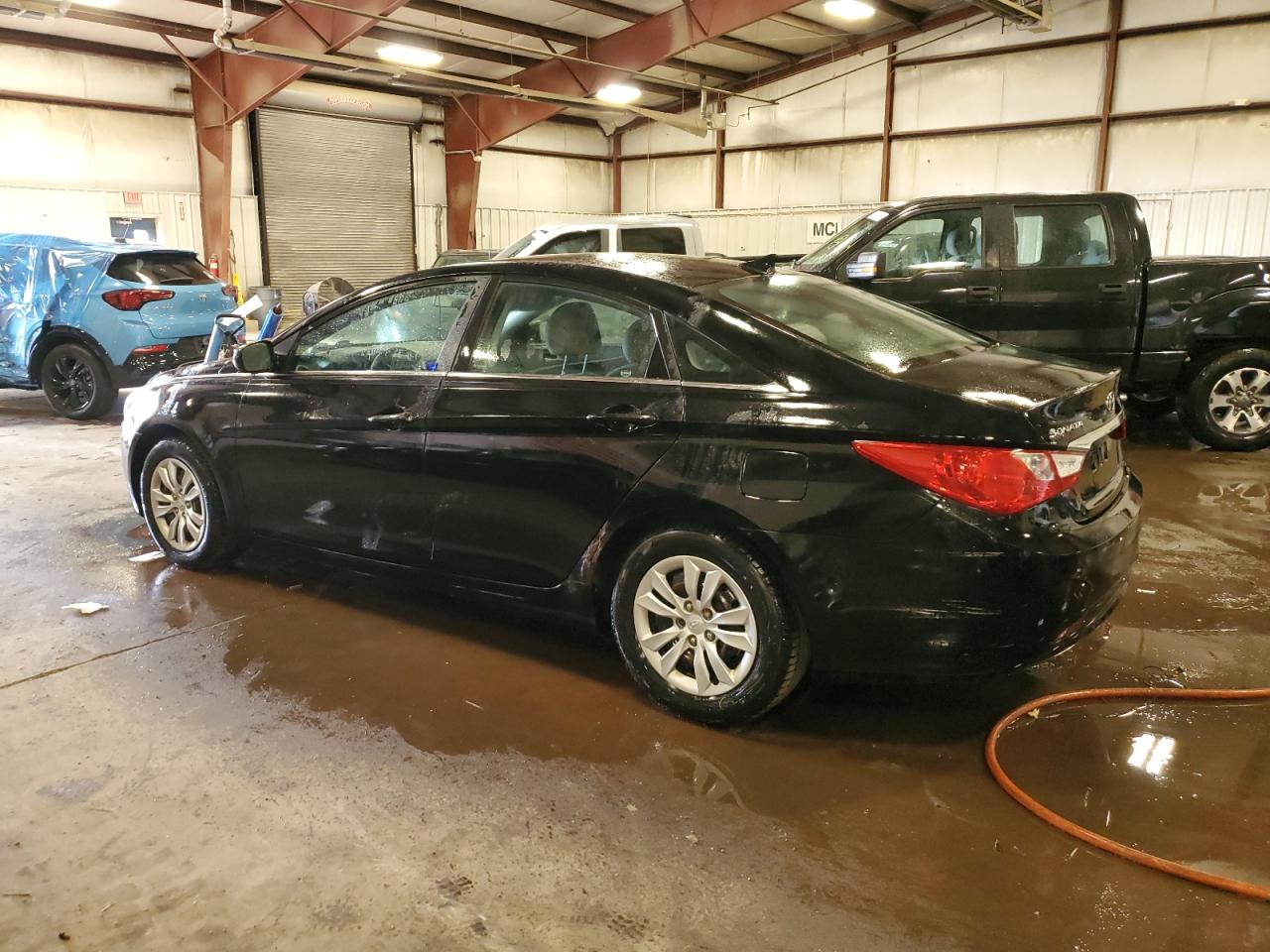 2011 Hyundai Sonata Gls Black vin: 5NPEB4AC4BH118395