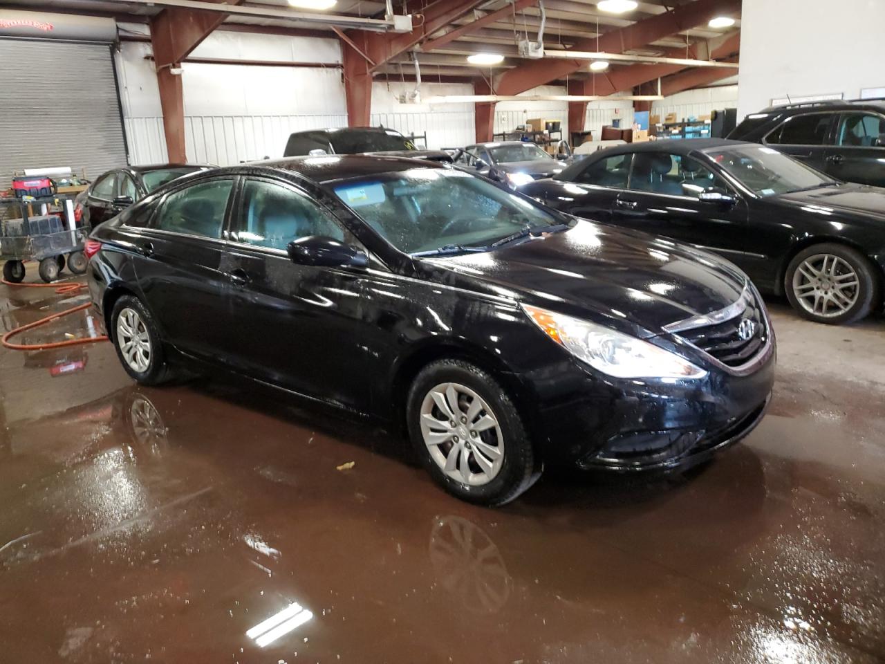 2011 Hyundai Sonata Gls Black vin: 5NPEB4AC4BH118395
