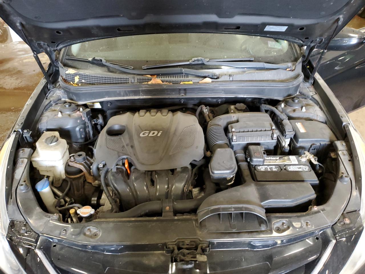 2011 Hyundai Sonata Gls Black vin: 5NPEB4AC4BH118395