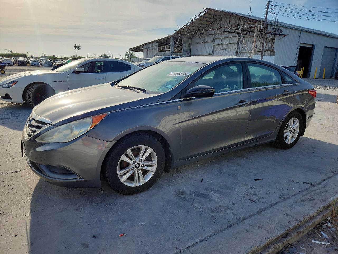 2011 Hyundai Sonata Gls Gray vin: 5NPEB4AC4BH118865